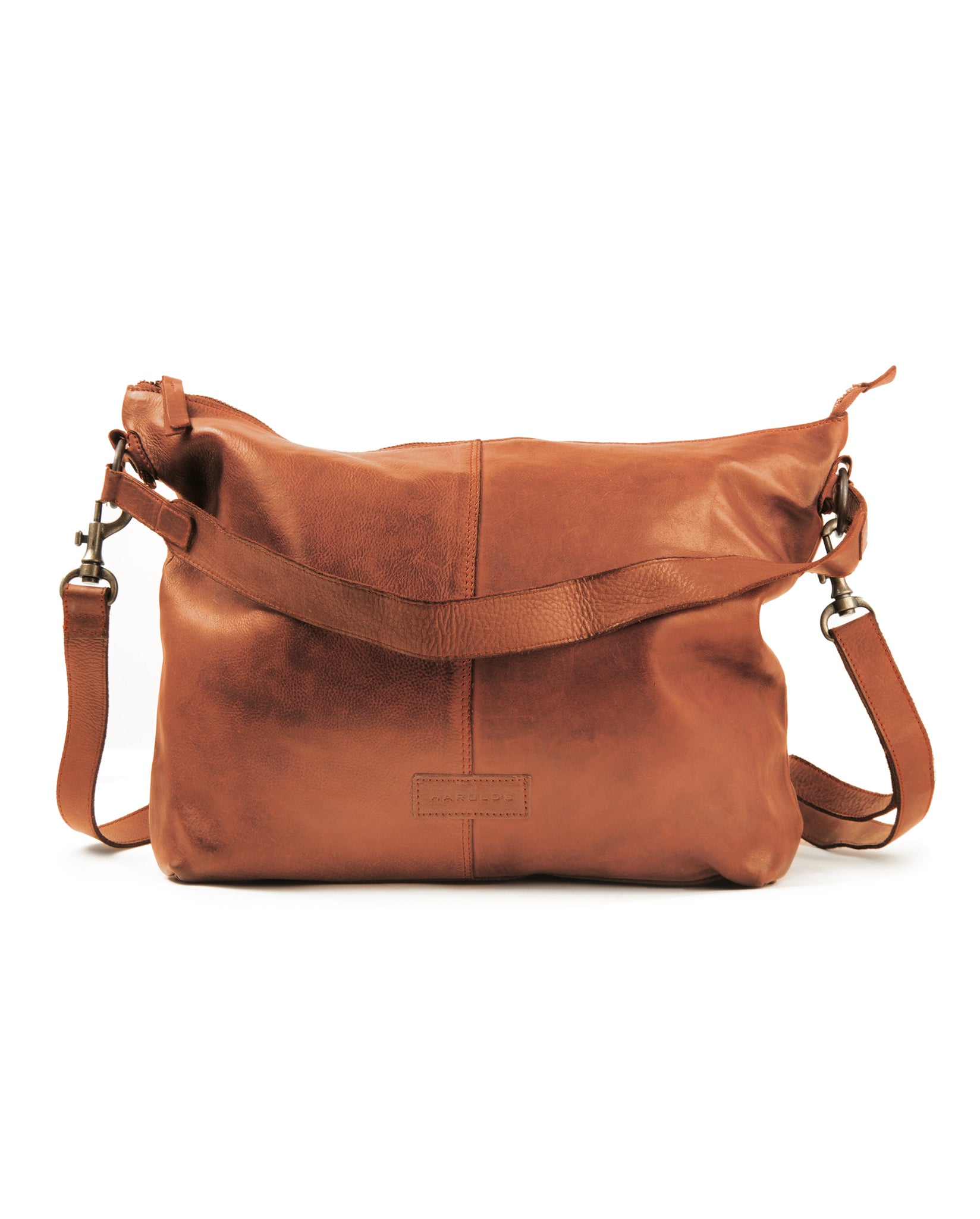 harolds-submarine-shopper-schultertasche-cognac-rindleder-leicht image 6