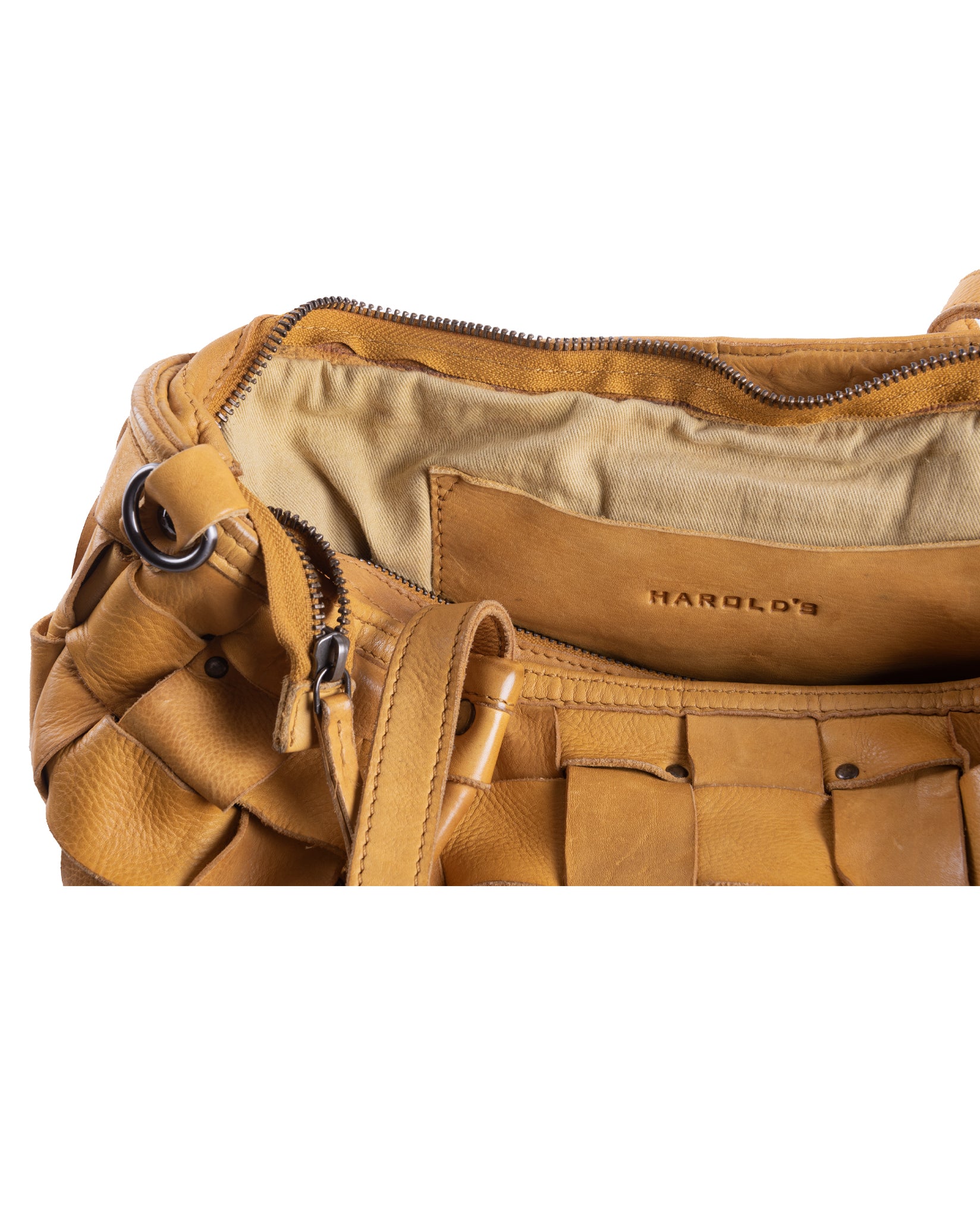 harolds-galore-braid-totebag-shopper-gelb-geflecht image 5