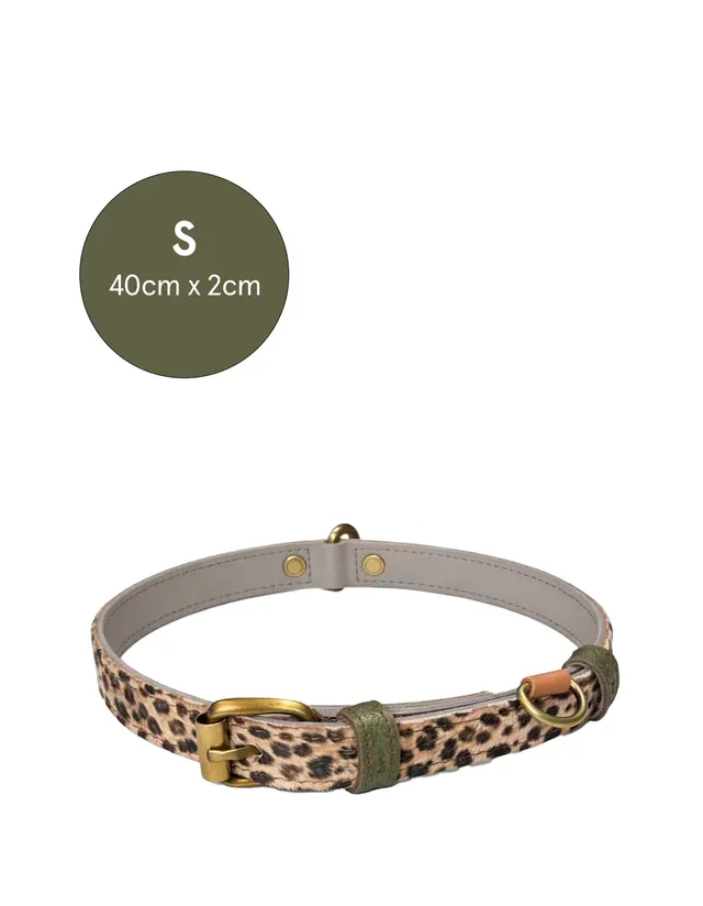 soruka-print-hundehalsband-leder-animal-print-l-60x2 image 1