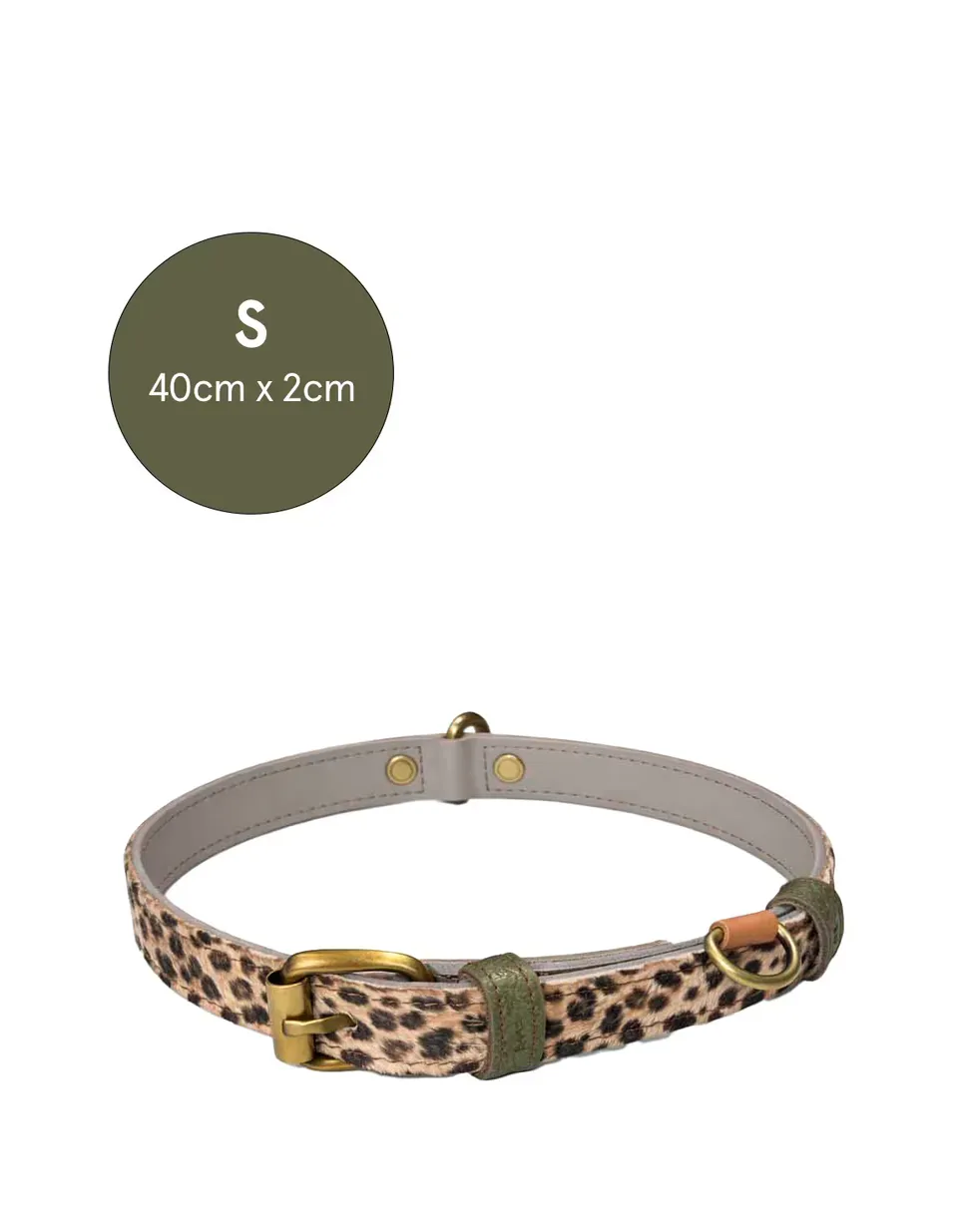 soruka-print-hundehalsband-leder-animal-print-l-60x2 image 1