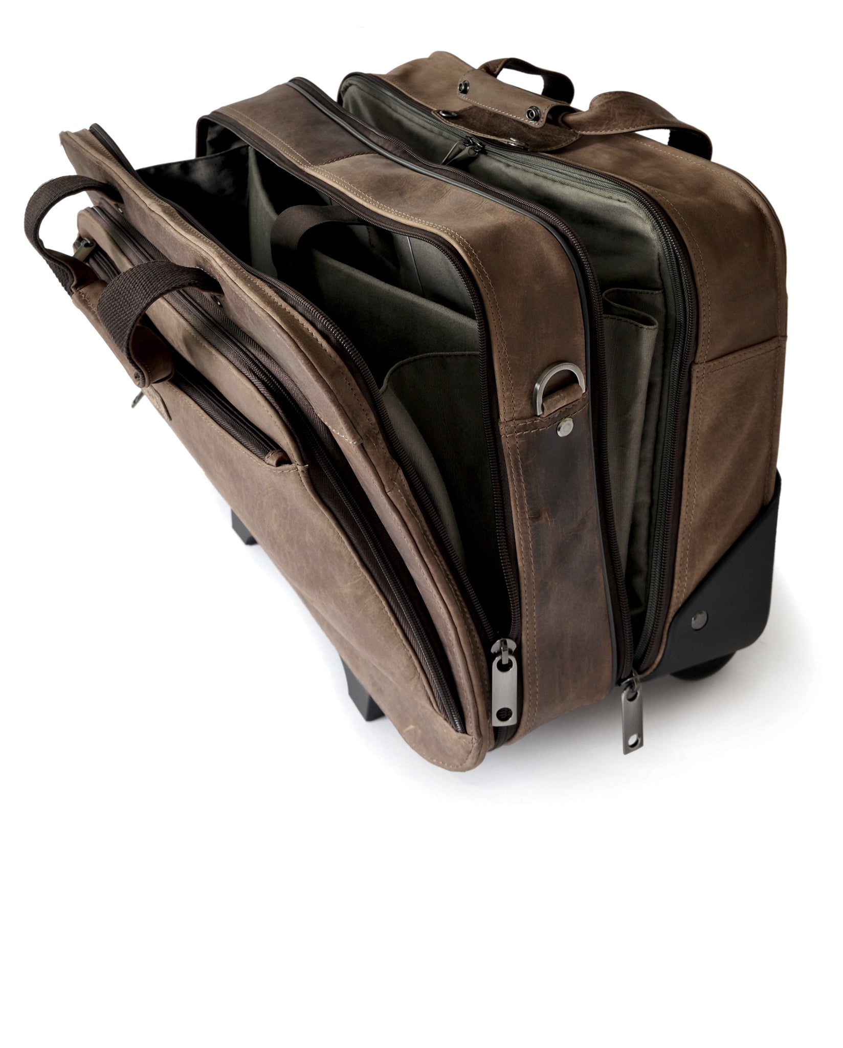 harolds-antic-businesstrolley-trolley-taupe-17-zoll-leder image 8