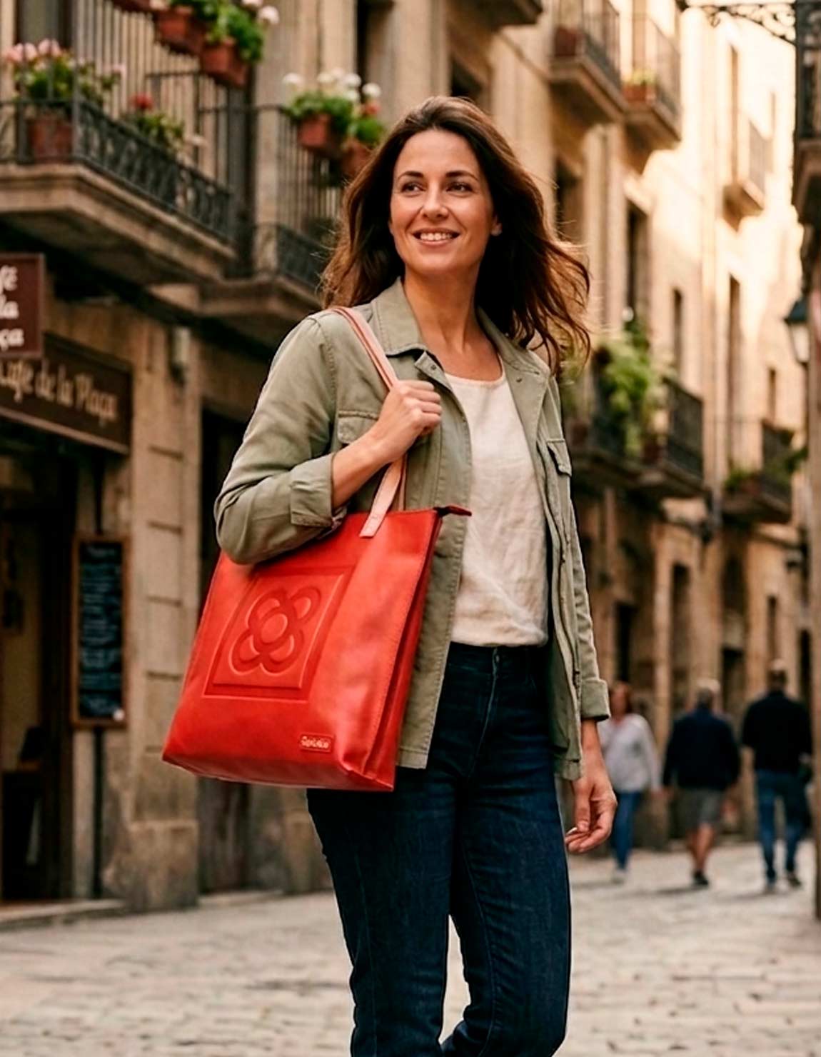 soruka-barceloneta-shopper-rot-gelb-wende-tasche-leder image 6