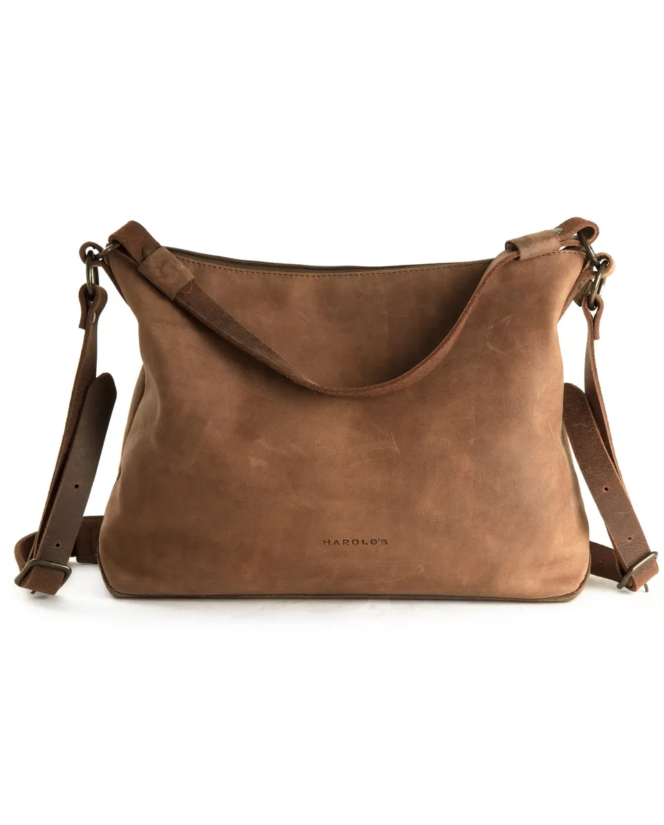 harolds-antic-pouch-schultertasche-natur-rindleder-a4 image 1
