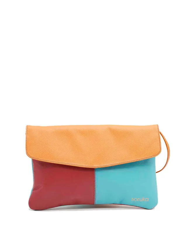 soruka-chromatic-crossbody-bags-umh-ngetasche-blau-rot-leder image 1
