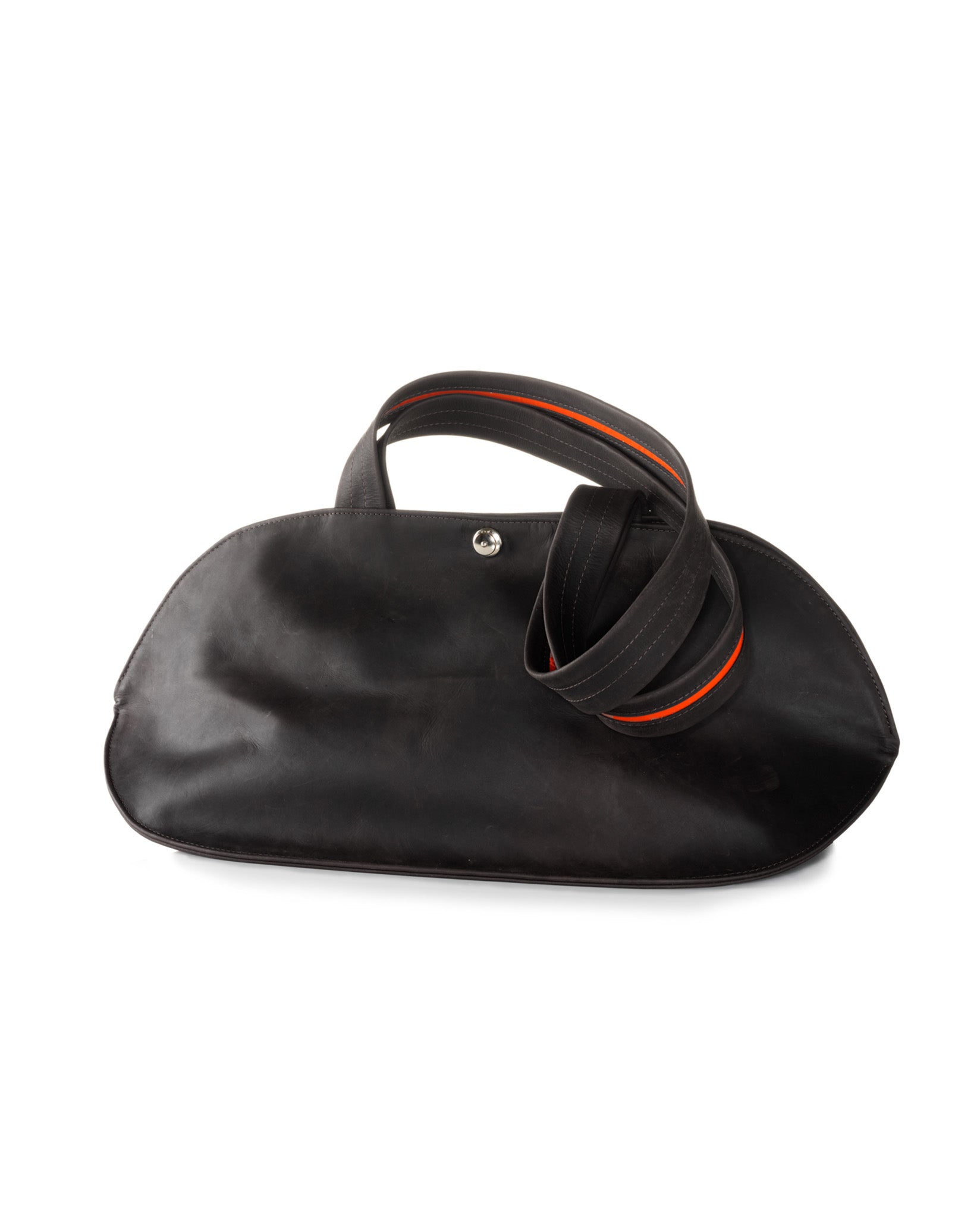 harolds-cubicbag-bowling-bag-medium-schwarz-leder image 1