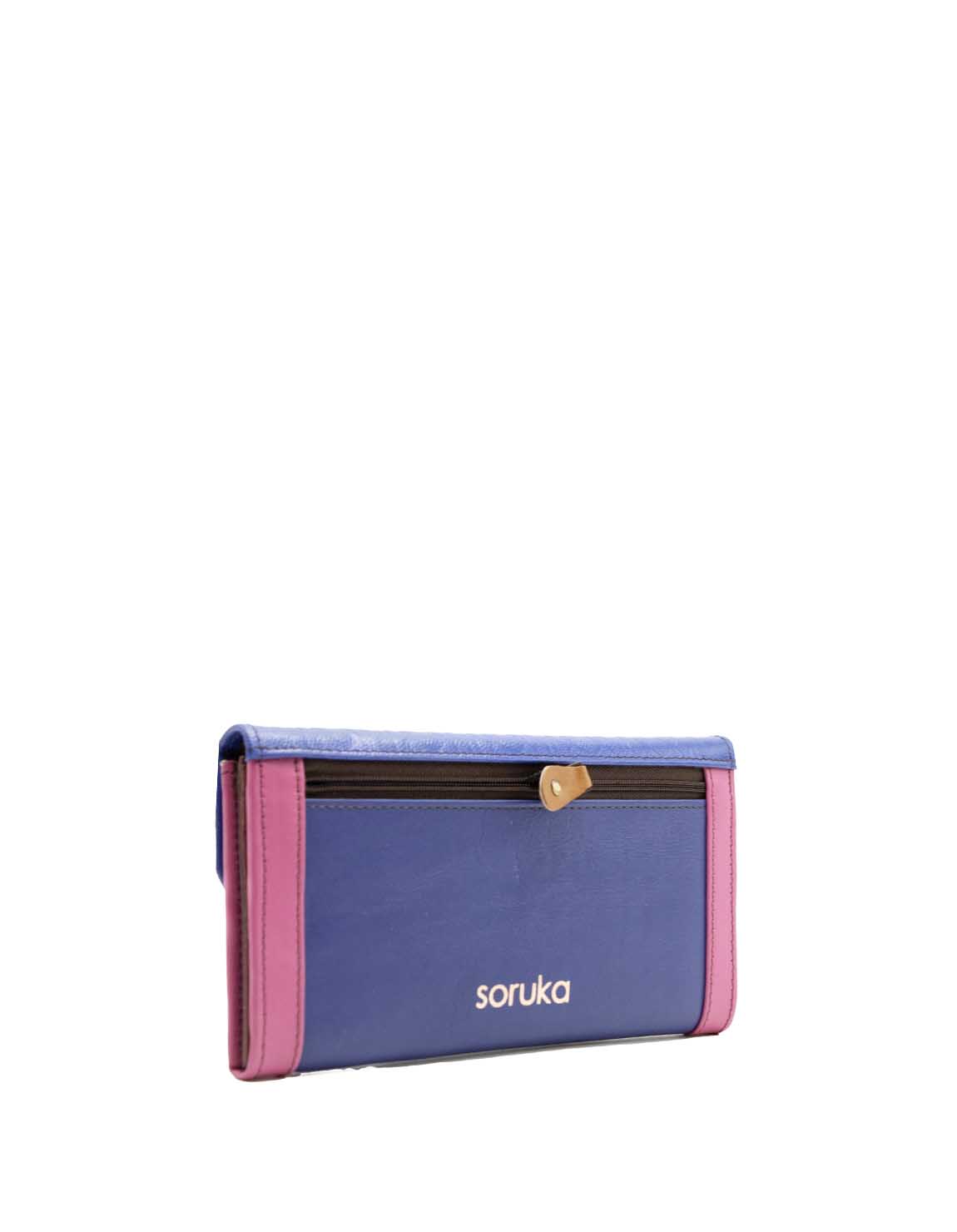 soruka-horta-damen-geldb-rse-leder-blau-pink-20cm image 4