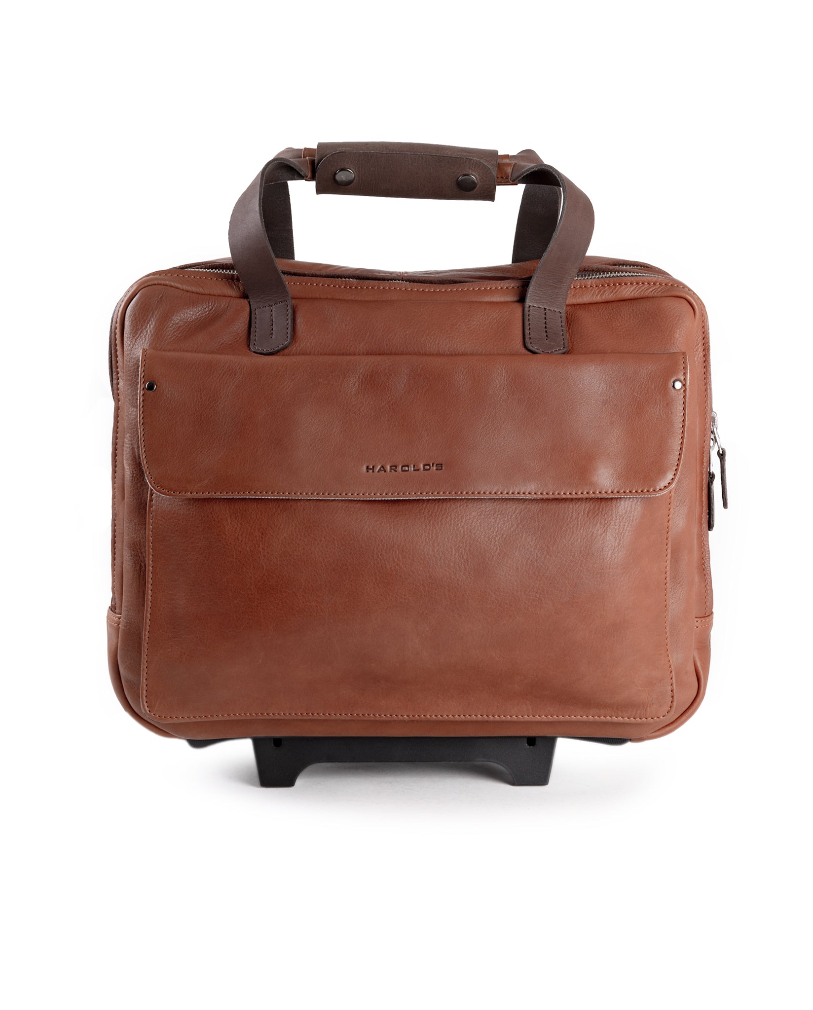 harolds-ivy-lane-notebook-businesstrolley-leder-schwarz-trolley image 4