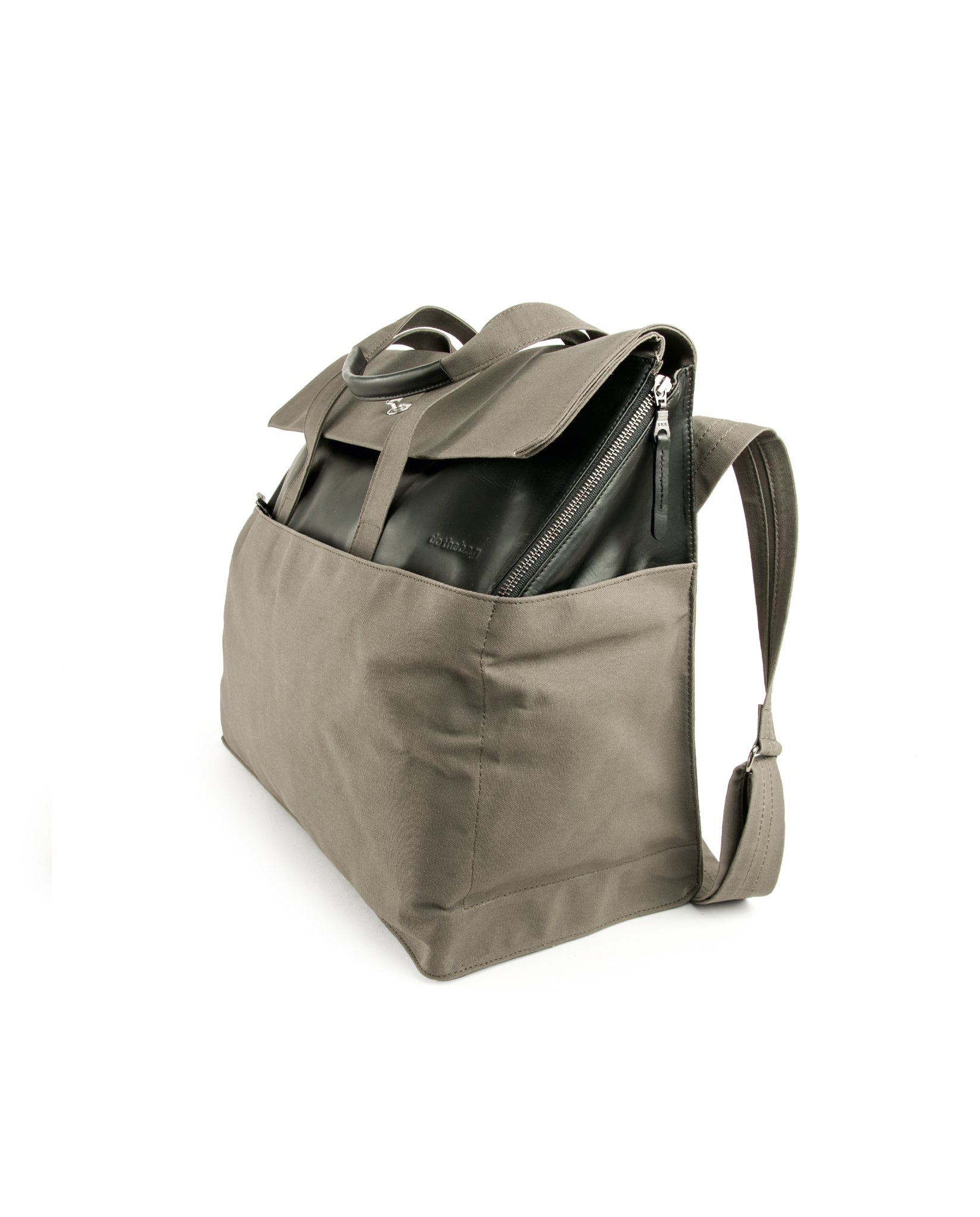 harolds-dothebag-mailbag-travelbag-khaki-weekender image 2