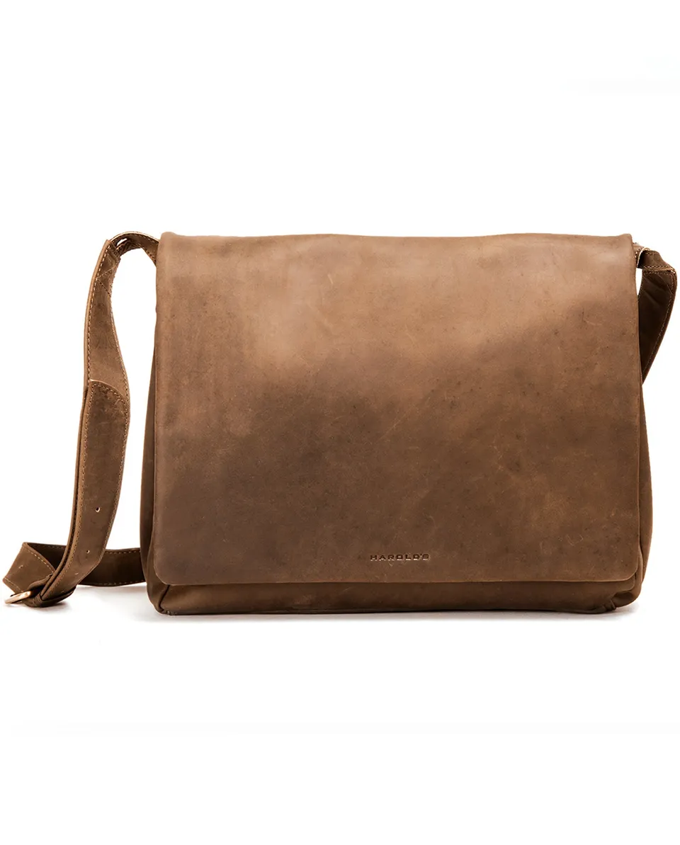 harolds-antic-messengerbag-l-kuriertasche-natur-a4-leder image 1