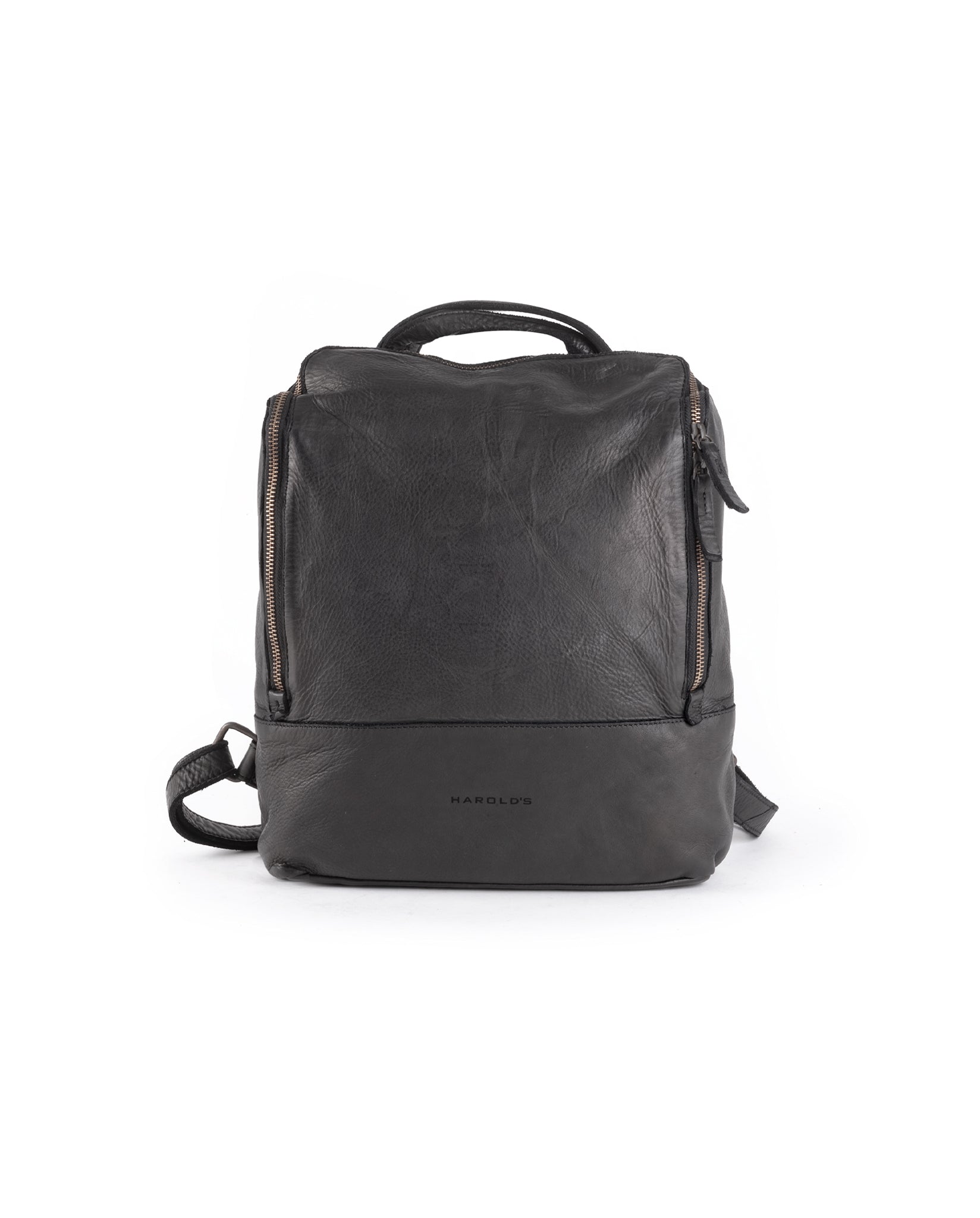 harolds-submarine-notebook-backpack-s-rucksack-schwarz-leder image 8