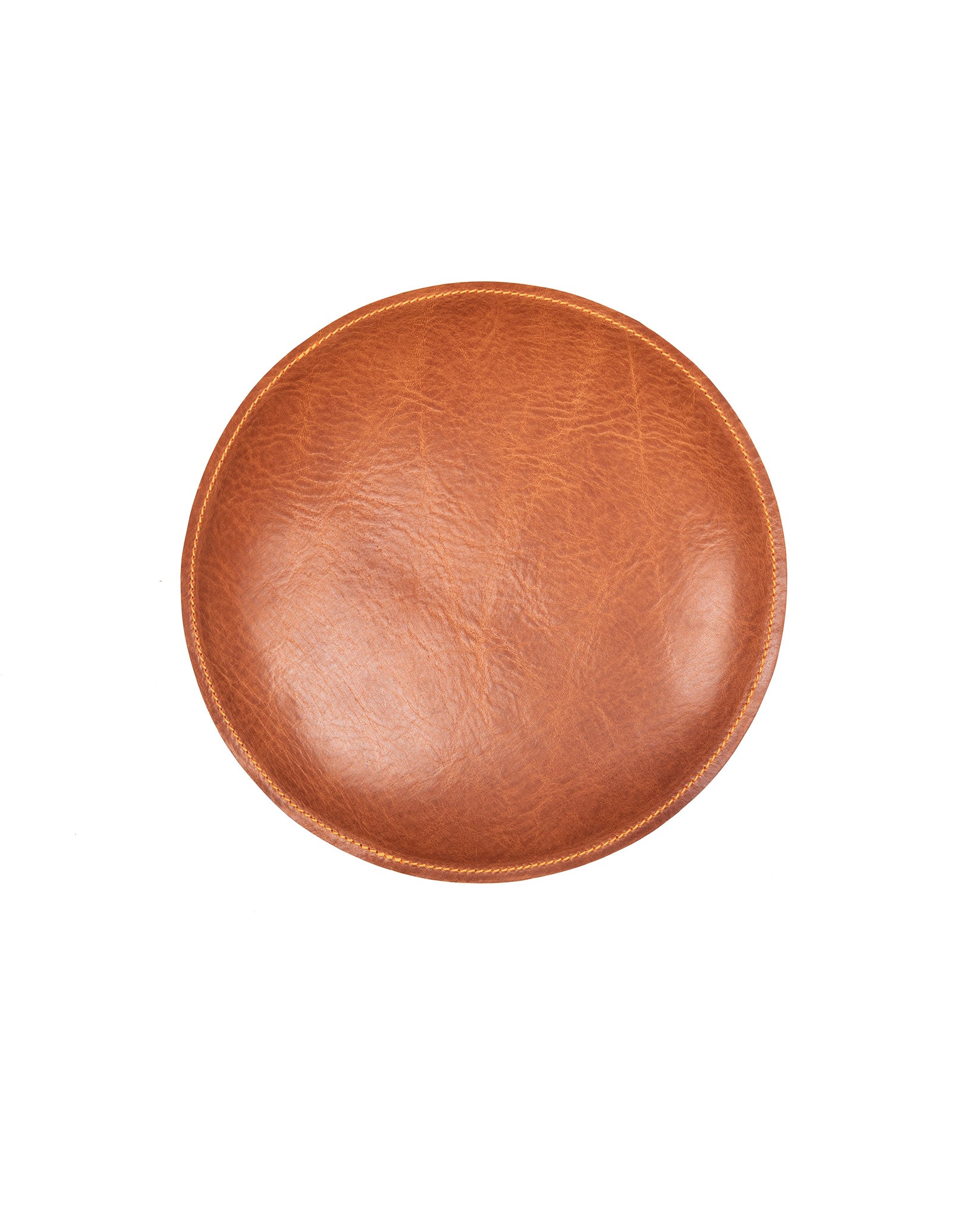 harolds-leather-pad-round-sitzkissen-cognac-sattlerleder image 8