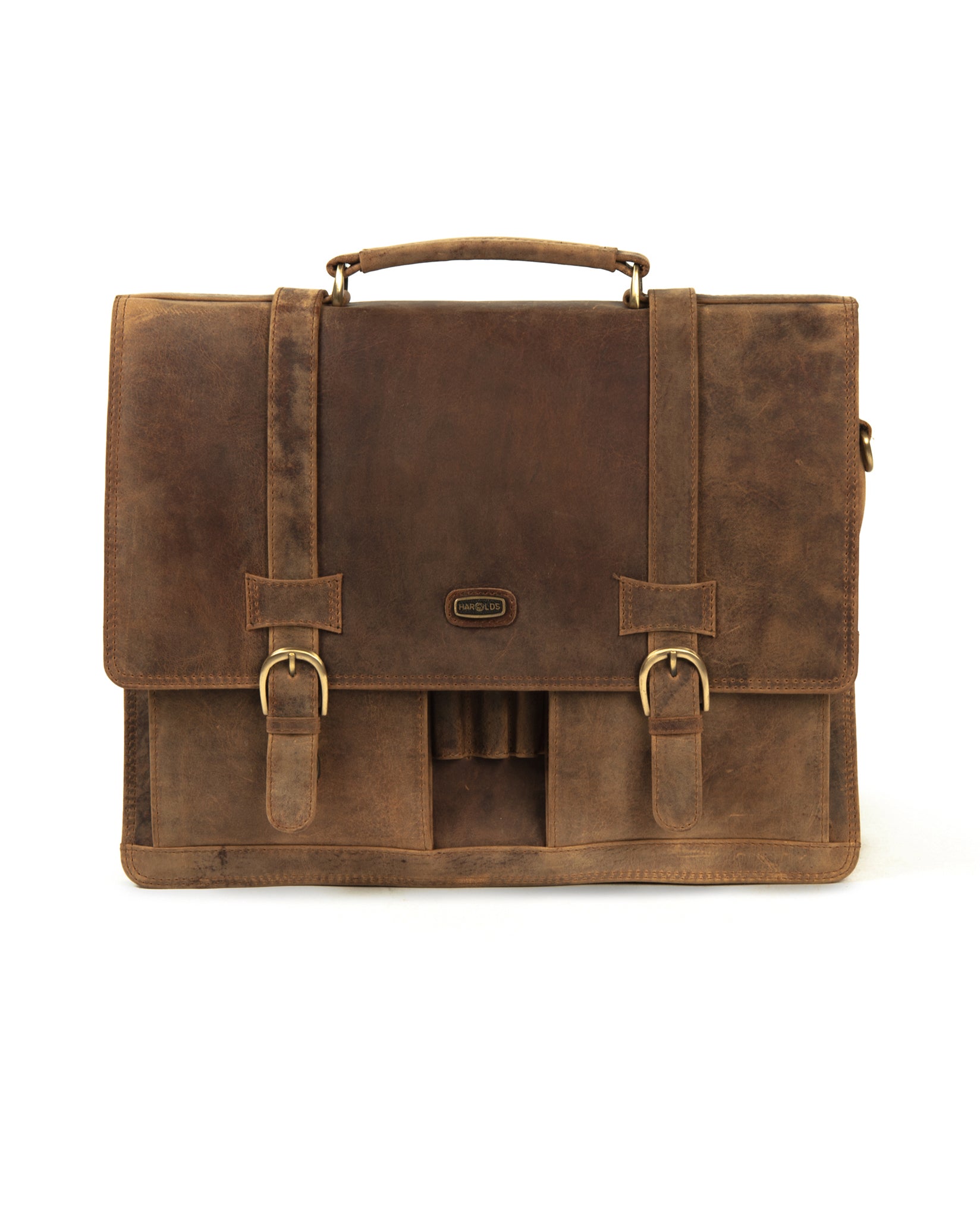 harolds-antic-briefcase-l-aktentasche-natur-rindleder image 1