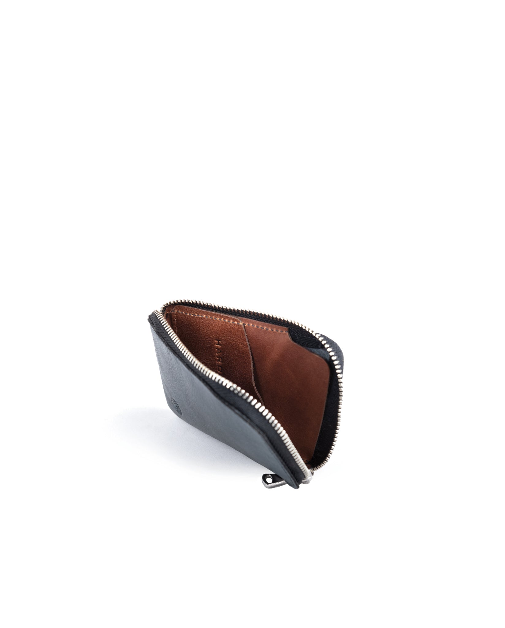 harolds-fold-tob-zip-wallet-etui-schwarz-slim-rindleder image 2