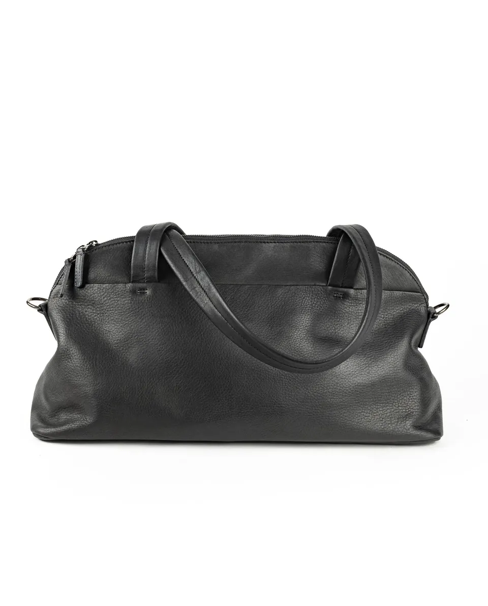 harolds-country-scraper-baguette-shopper-ledertasche-schwarz-herren image 1