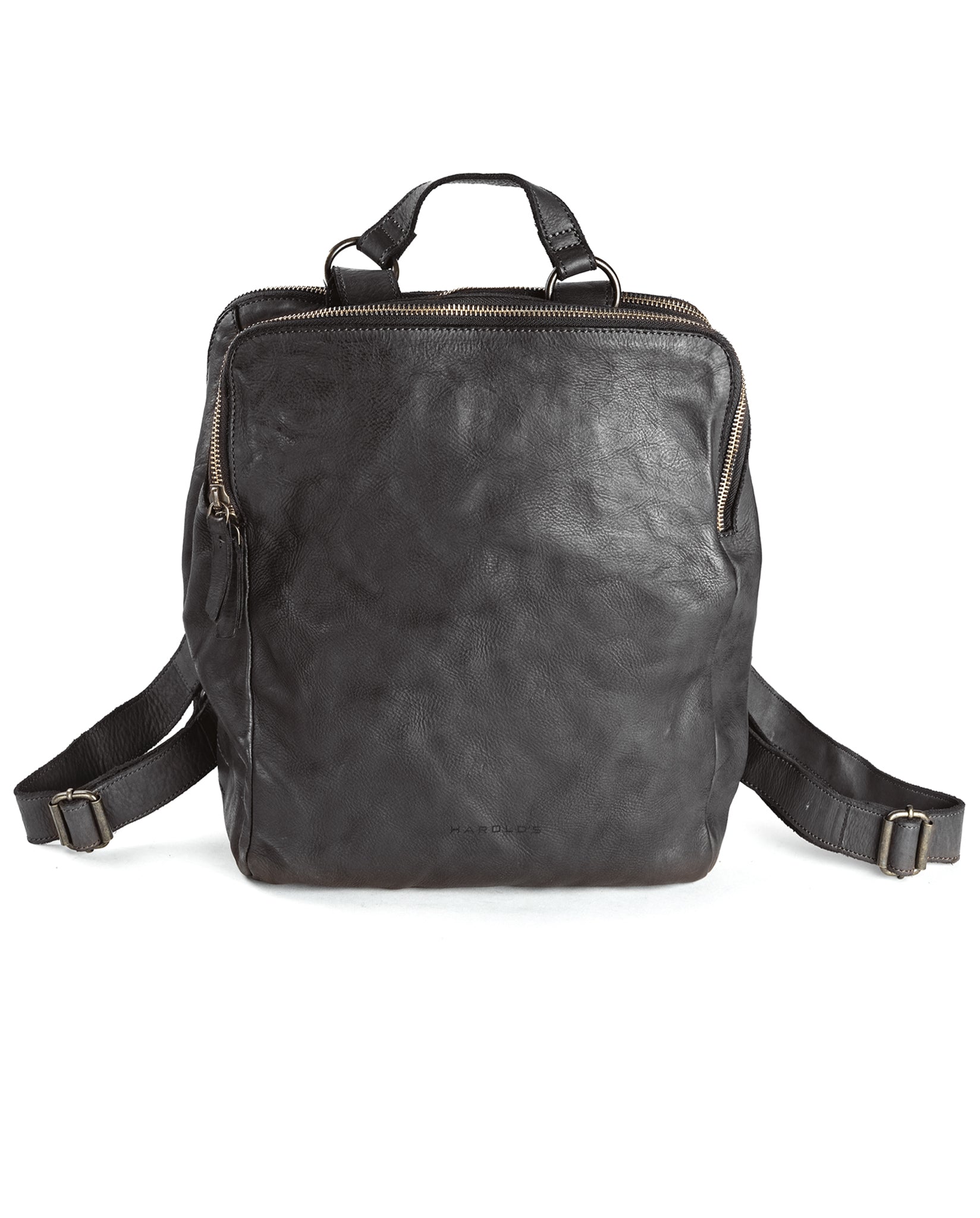 harolds-submarine-backpack-triple-rucksack-schwarz-leder image 8