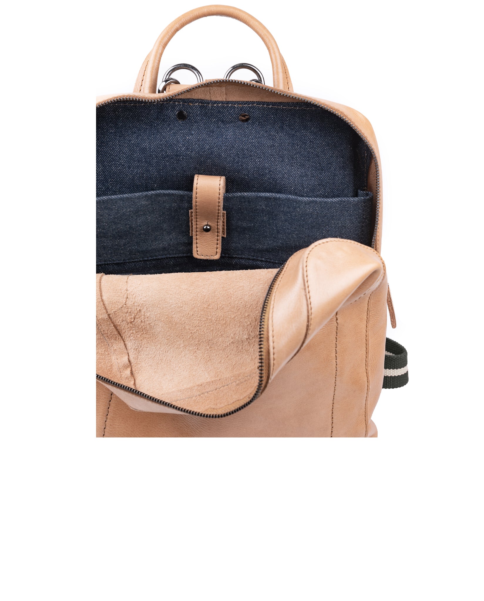 harolds-caugio-backpack-lederrucksack-braun-notebookfach image 4