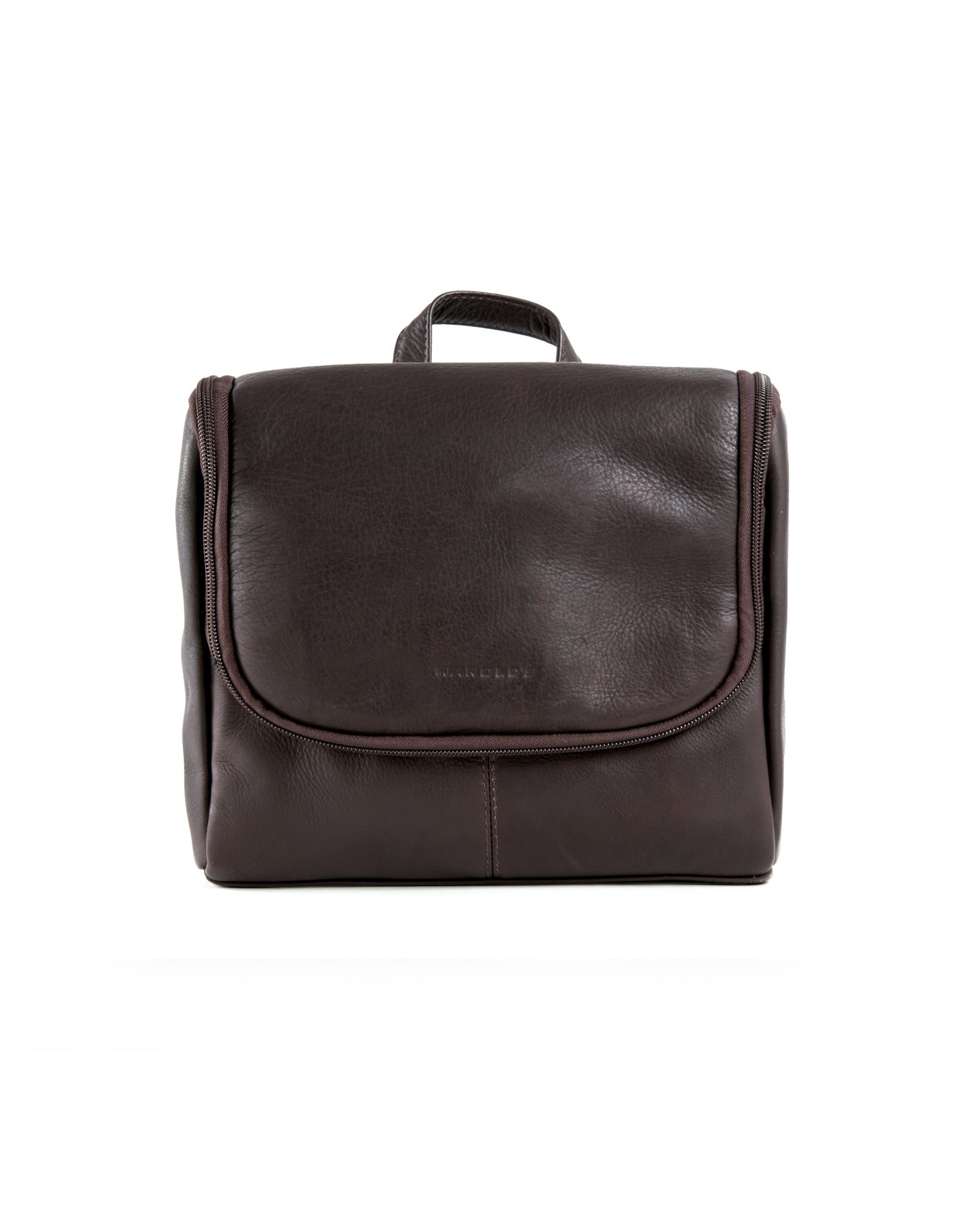 harolds-country-toilet-bag-medium-kulturbeutel-leder-schwarz-haken image 1