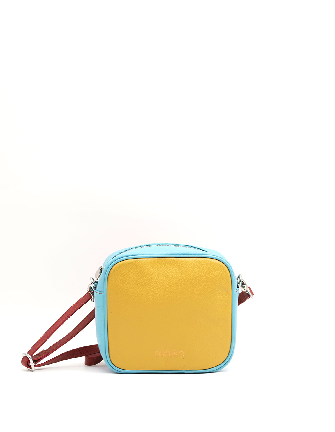 soruka-chromatic-mini-umh-ngetasche-orange-blau-leder image 1