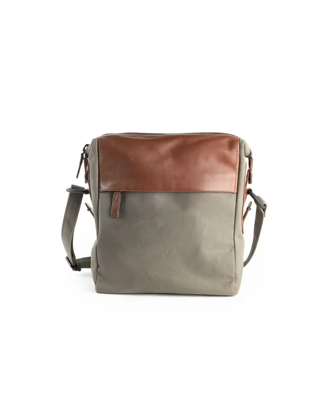 harolds-toro-wax-messenger-bag-umh-ngetasche-braun-braun-canvas image 1
