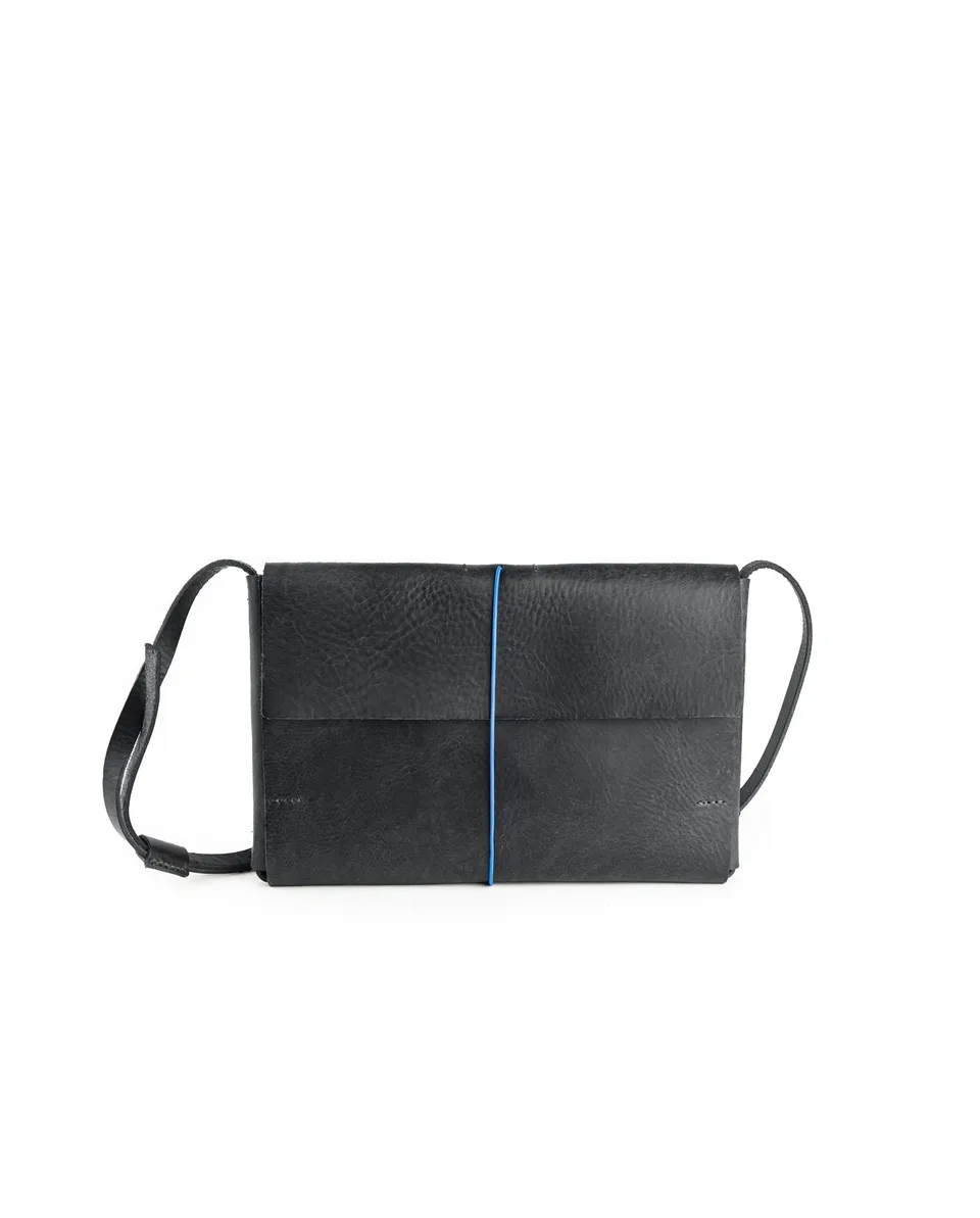 harolds-keeper-shoulderbag-m-schultertasche-schwarz-leder image 1