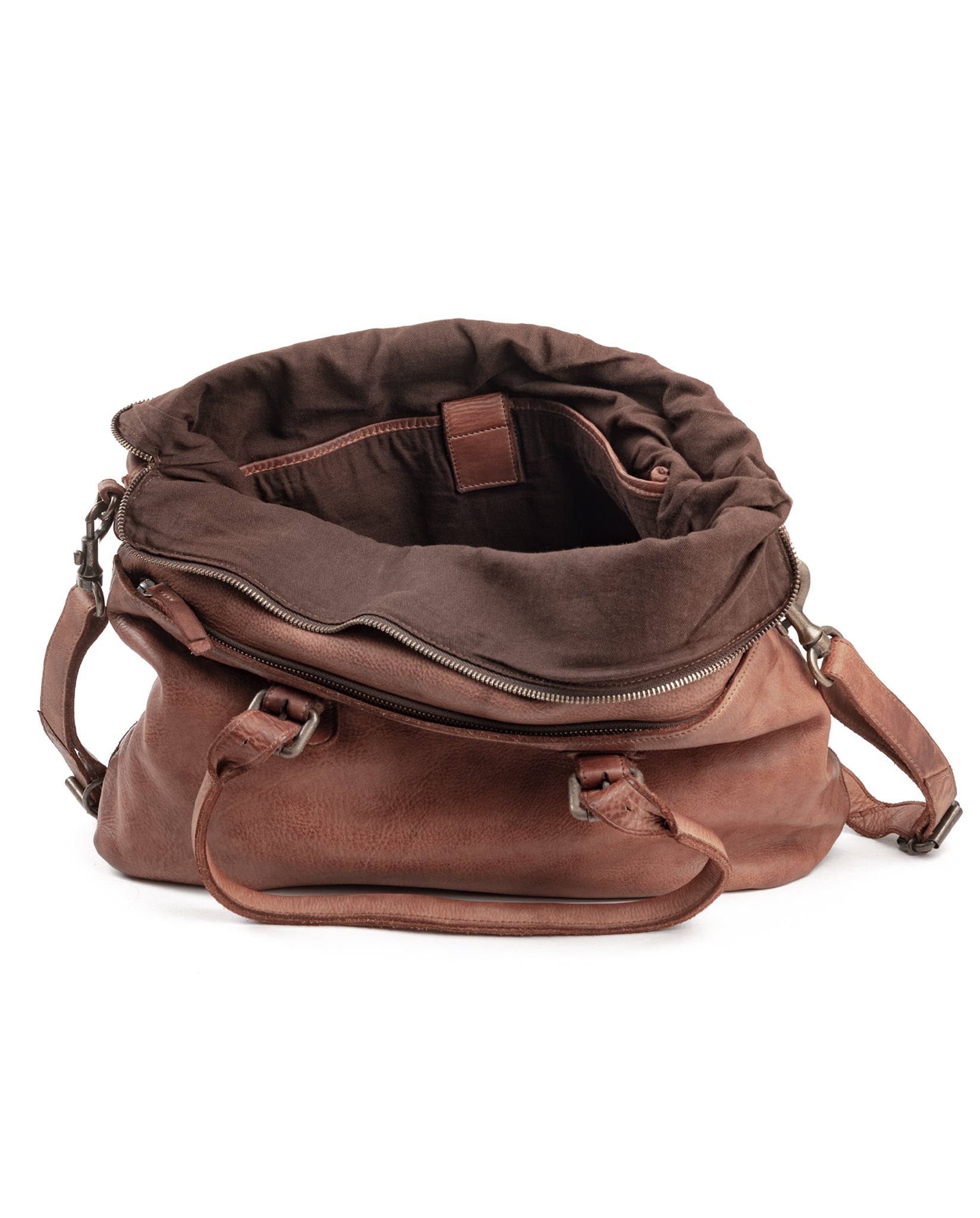 harolds-submarine-businessbag-flap-rucksack-cognac-rindleder image 4
