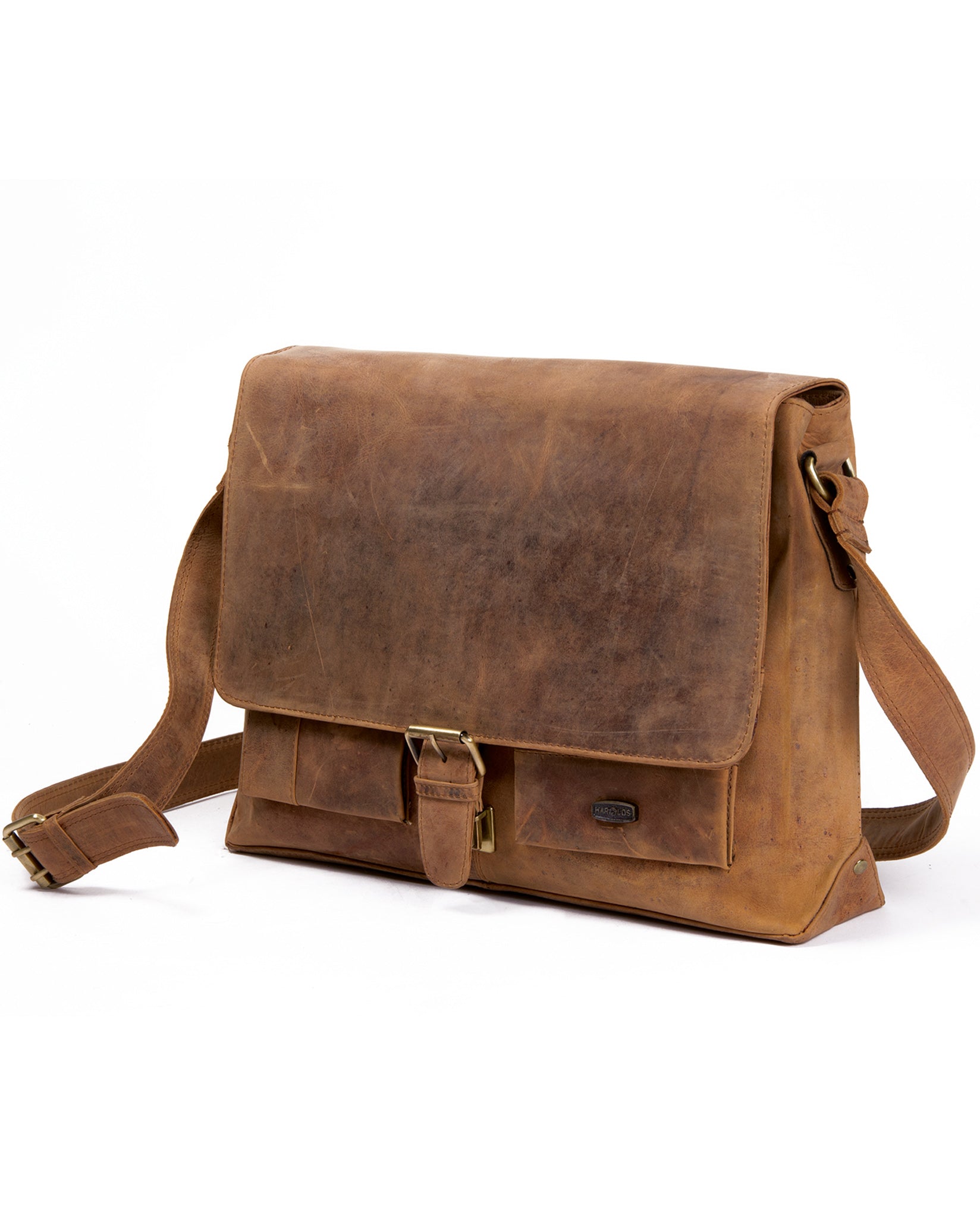 harolds-antic-messengerbag-l-umh-ngetasche-natur-leder image 3