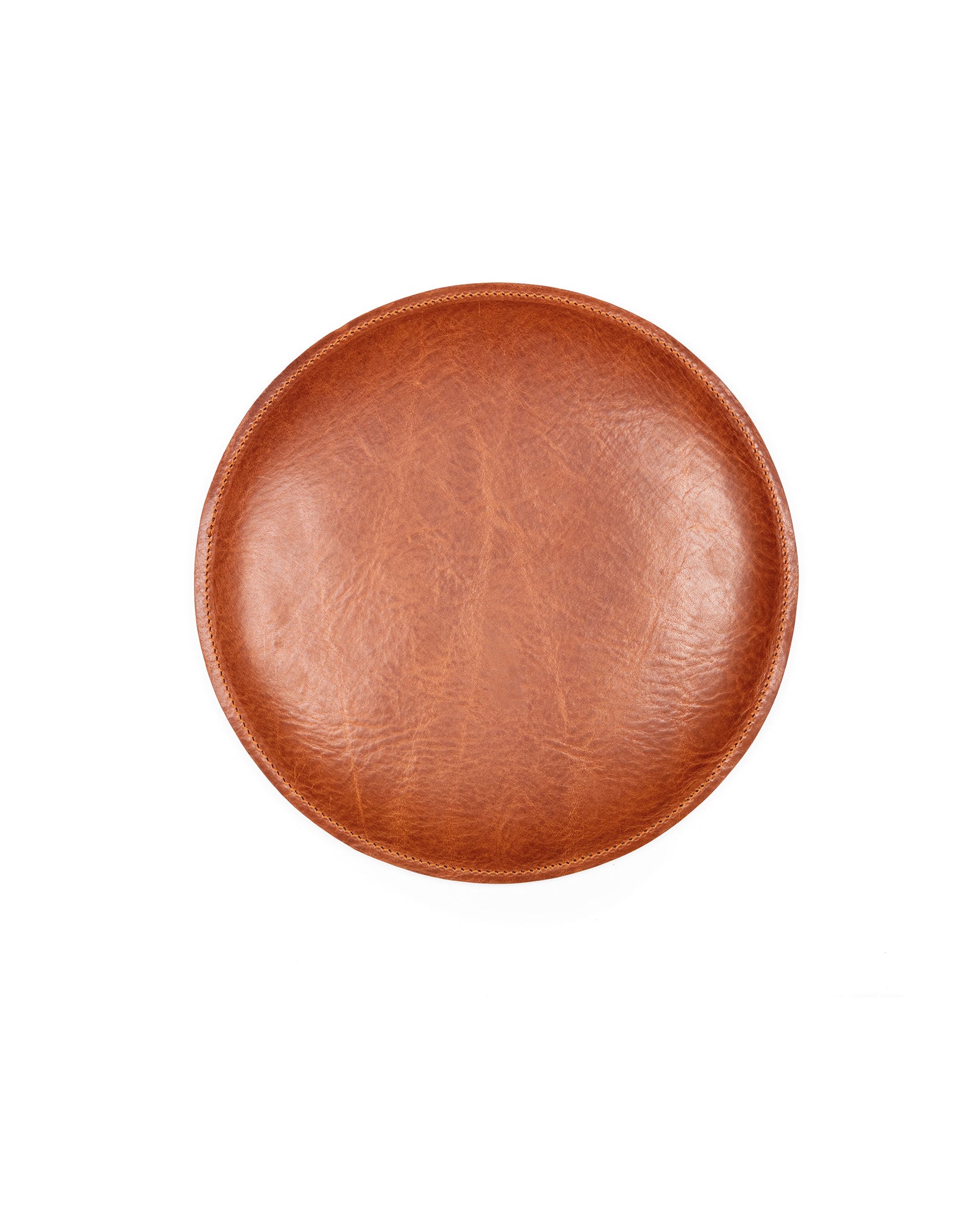 harolds-leather-pad-round-sitzkissen-cognac-sattlerleder image 3