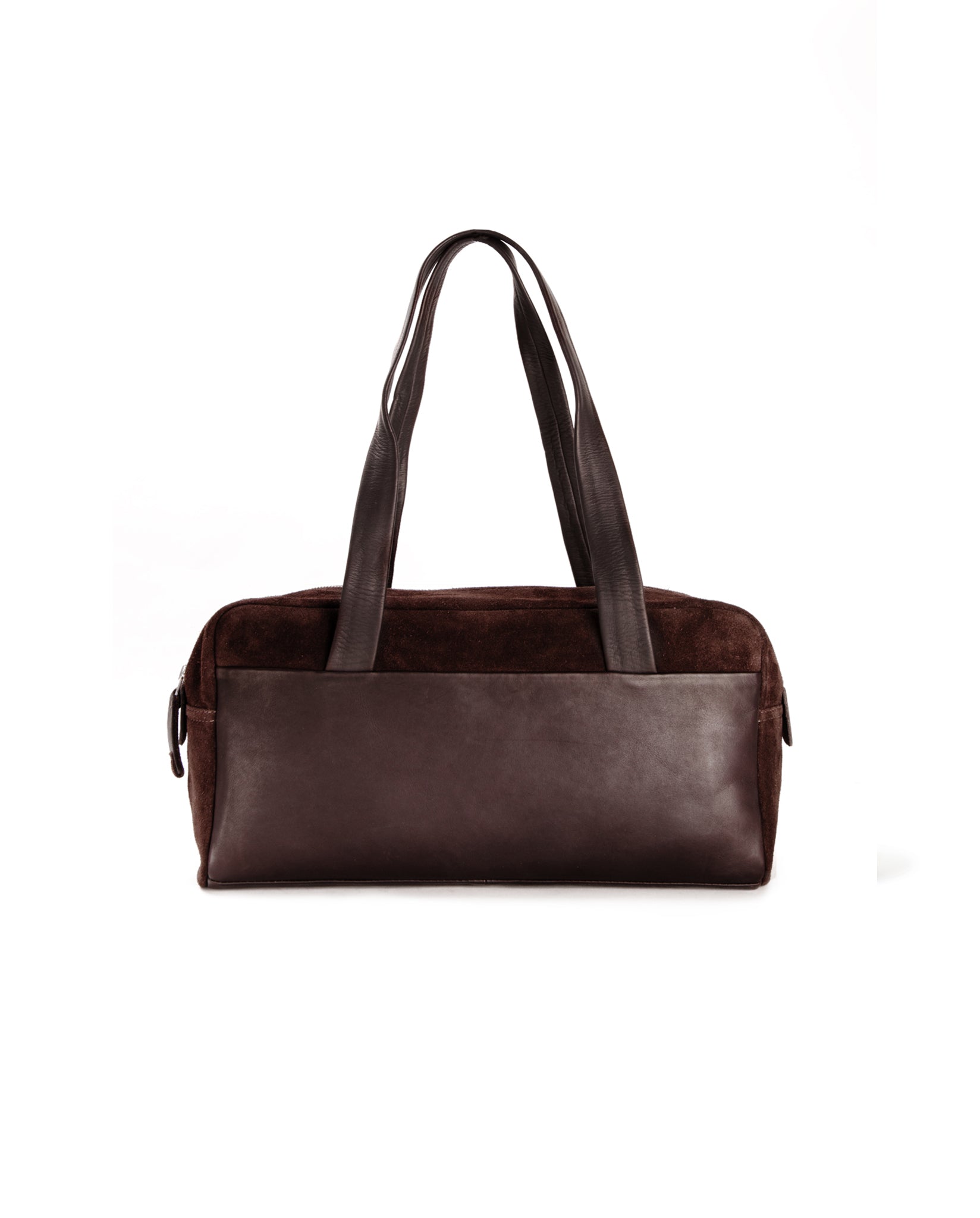harolds-baque-shopper-einkaufstasche-taupe-veloursleder image 4