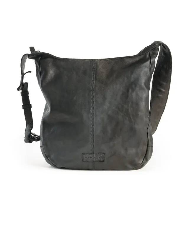 harolds-submarine-pouch-up-shopper-schwarz-rindleder-reissverschluss image 1