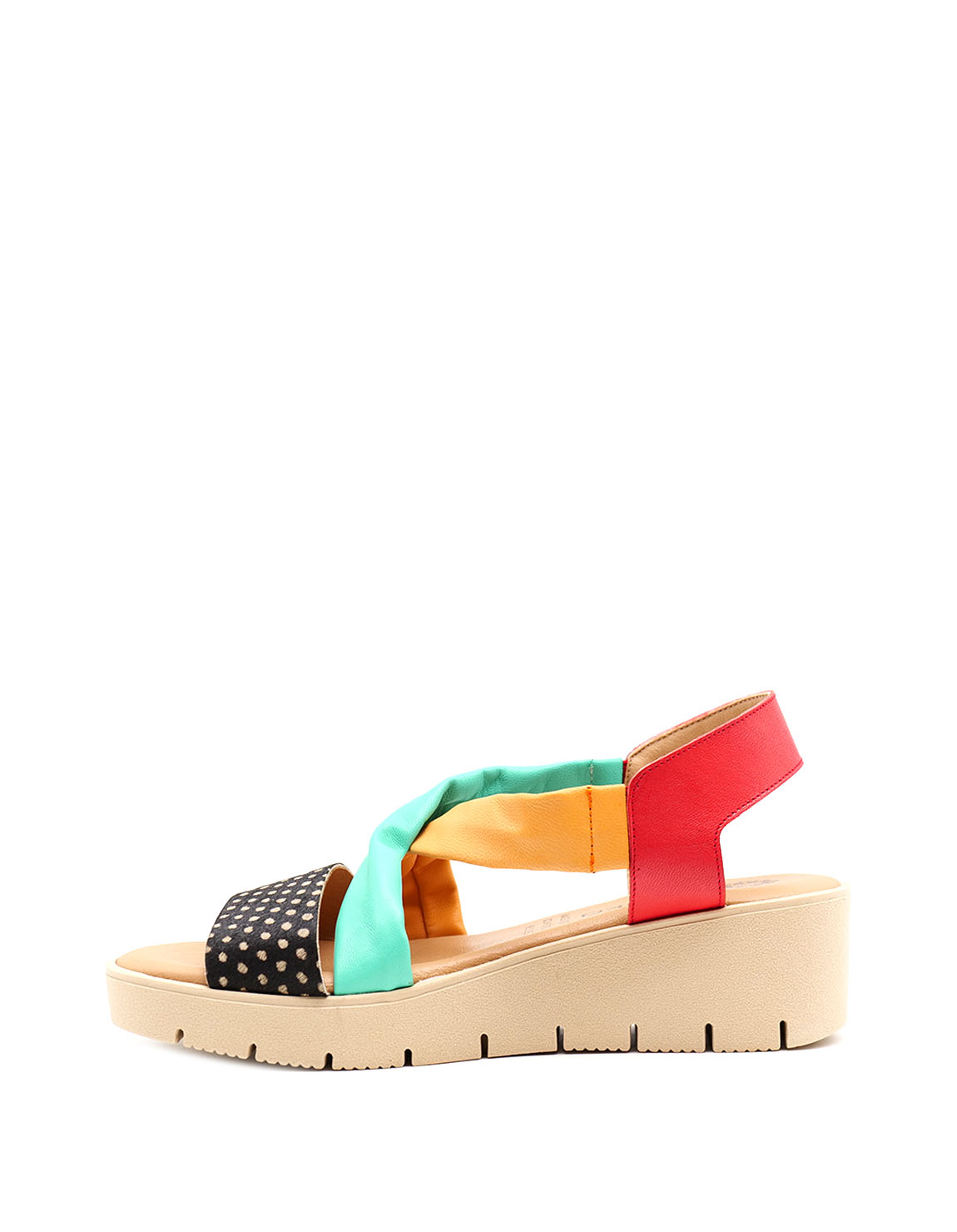 soruka-gaia-sandalen-gr-n-orange-animal-print-leder image 4