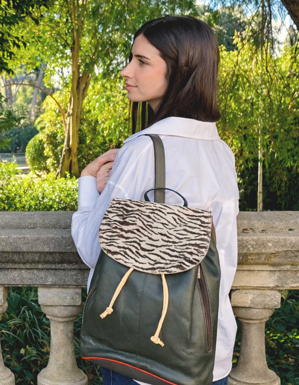 soruka-pisa-rucksack-leder-rosa-animal-print image 4