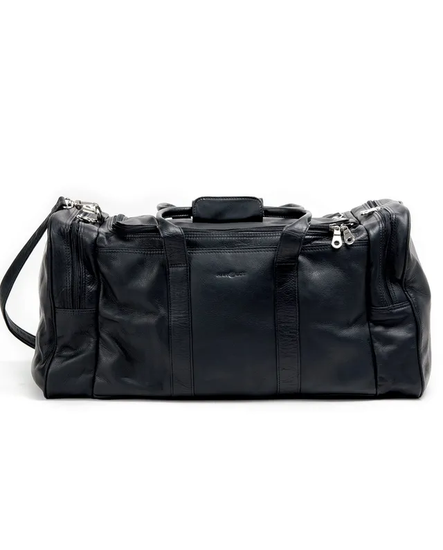 harolds-country-travelbag-small-reisetasche-schwarz-leder image 1