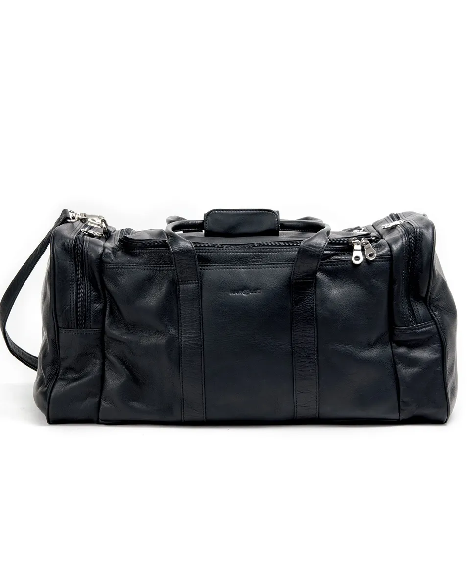 harolds-country-travelbag-small-reisetasche-schwarz-leder image 1