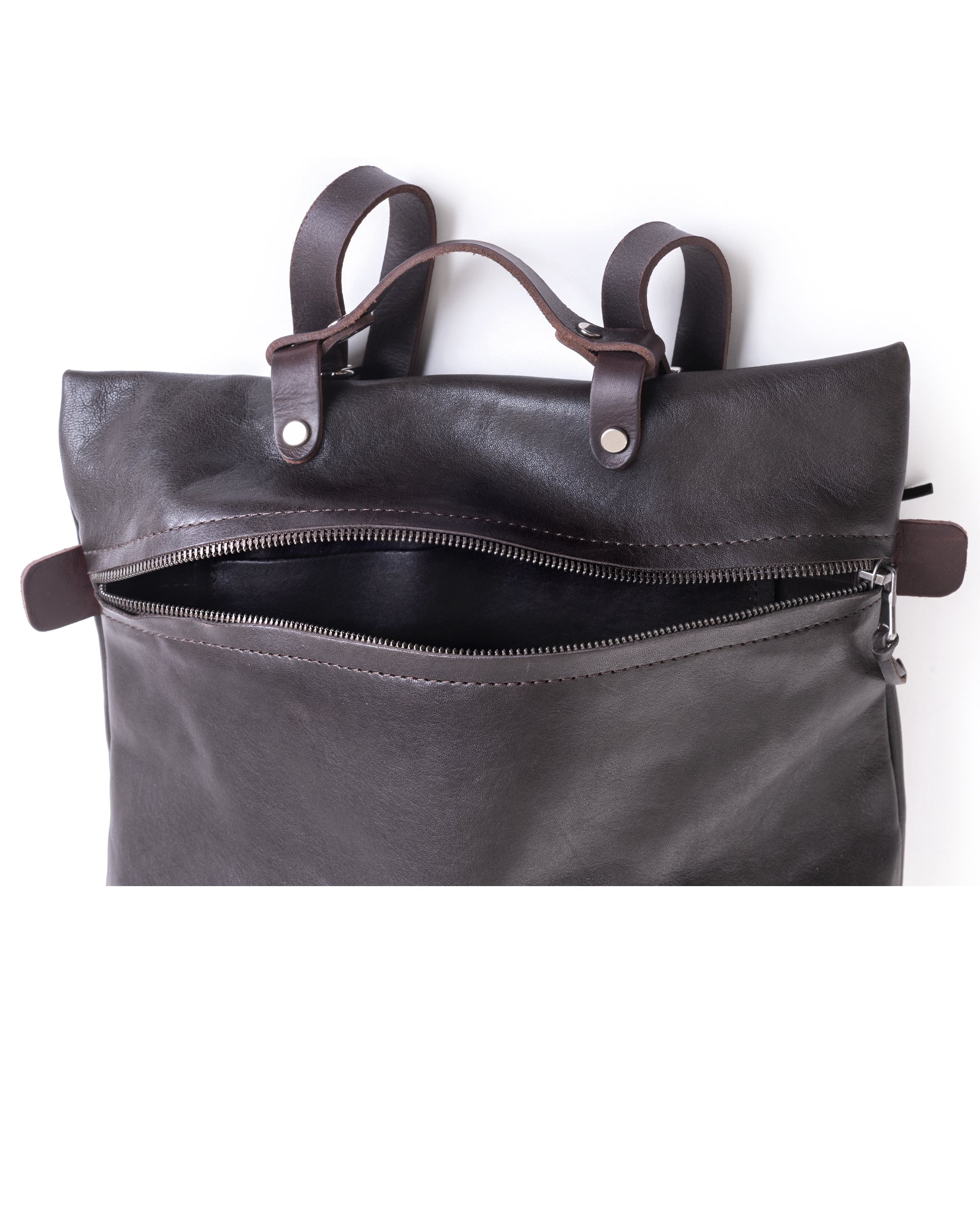 harolds-nabuku-backpack-rucksack-schwarz-nubukleder-a4 image 8