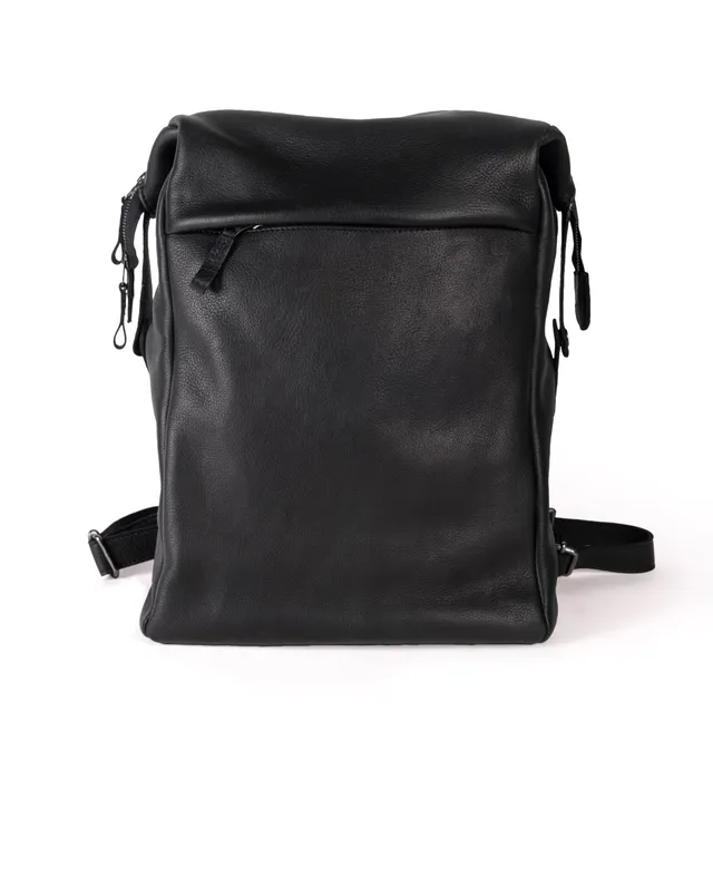 harolds-country-scraper-rucksack-large-schwarz-leder image 1