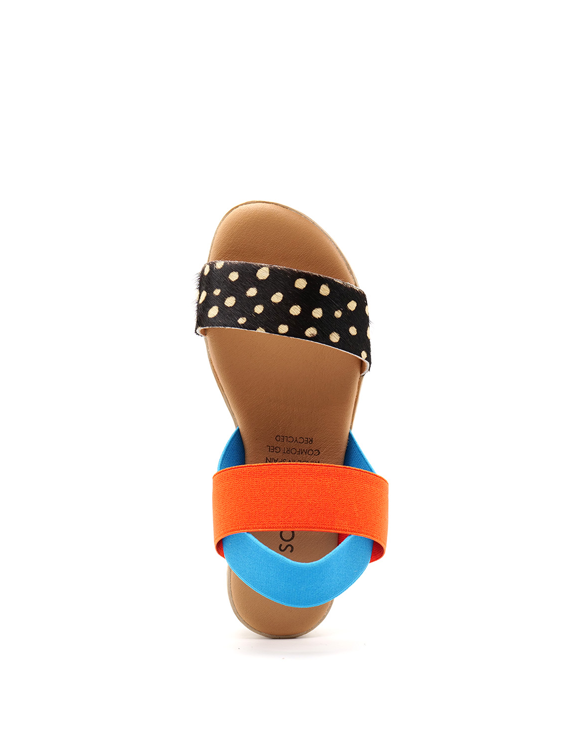 soruka-venus-print-sandalen-orange-blau-animal-print image 3
