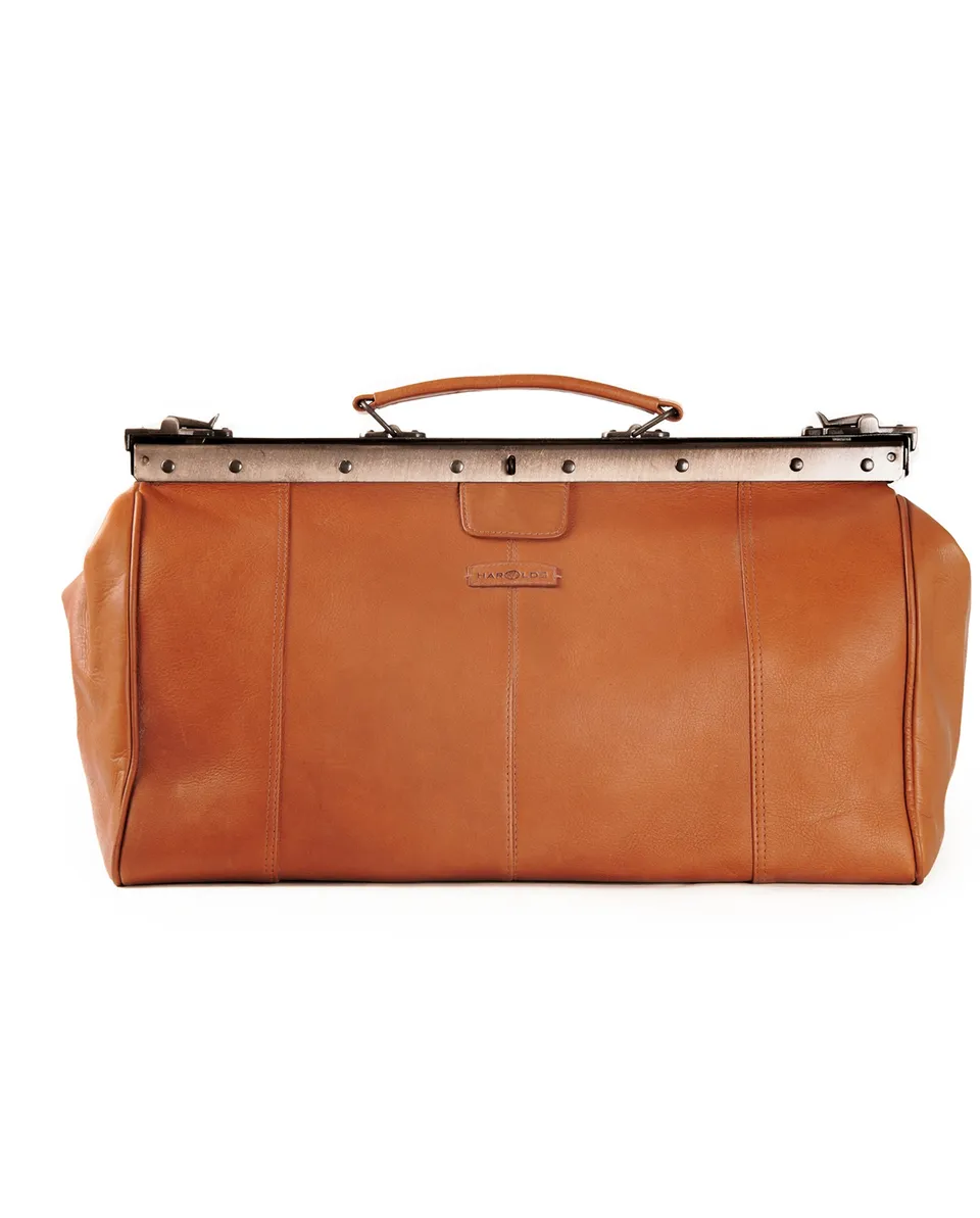 harolds-country-doctor-s-bag-medium-arzttasche-braun-leder image 1