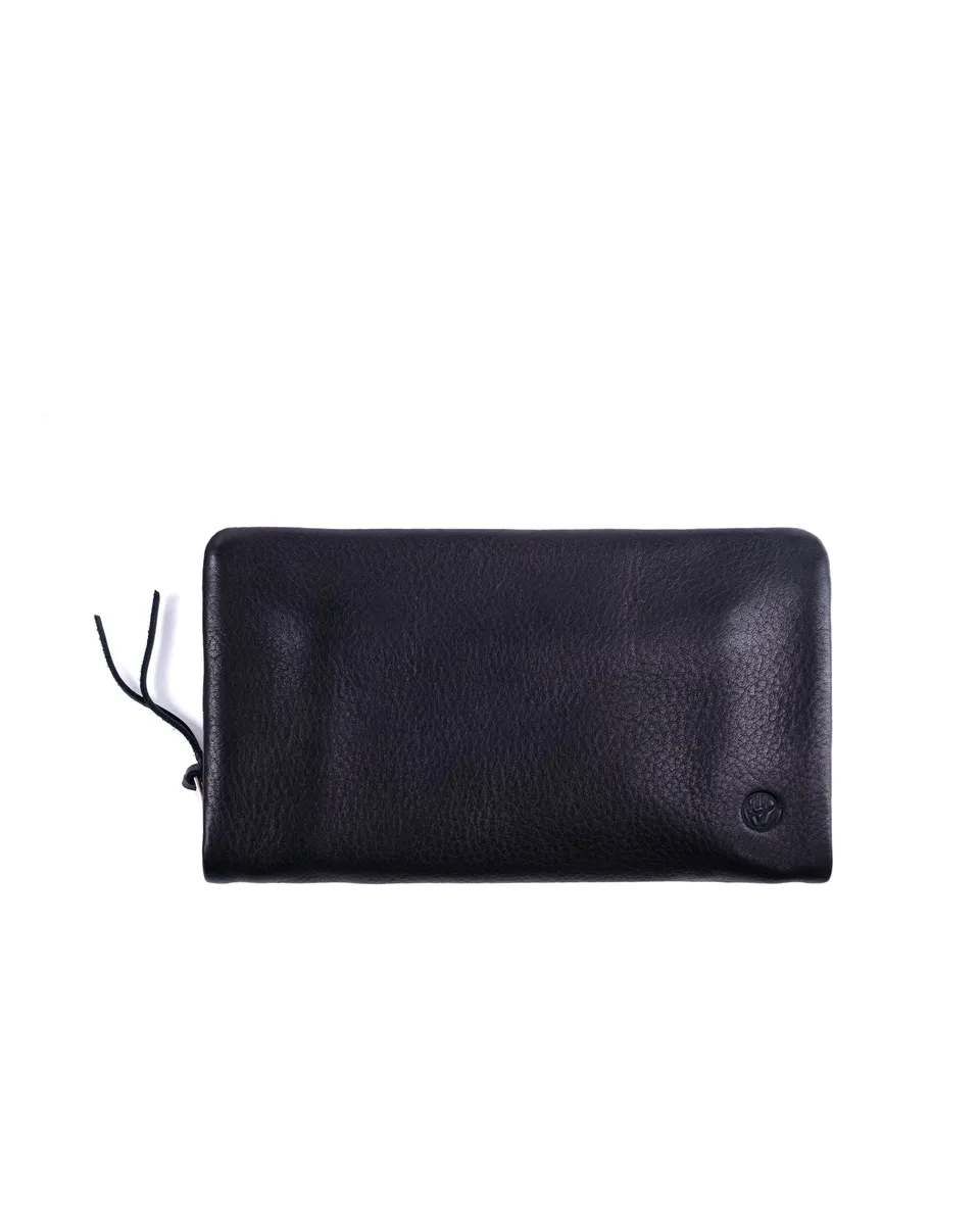 harolds-chacoral-soft-wallet-zip-large-portemonnaie-schwarz-leder image 1