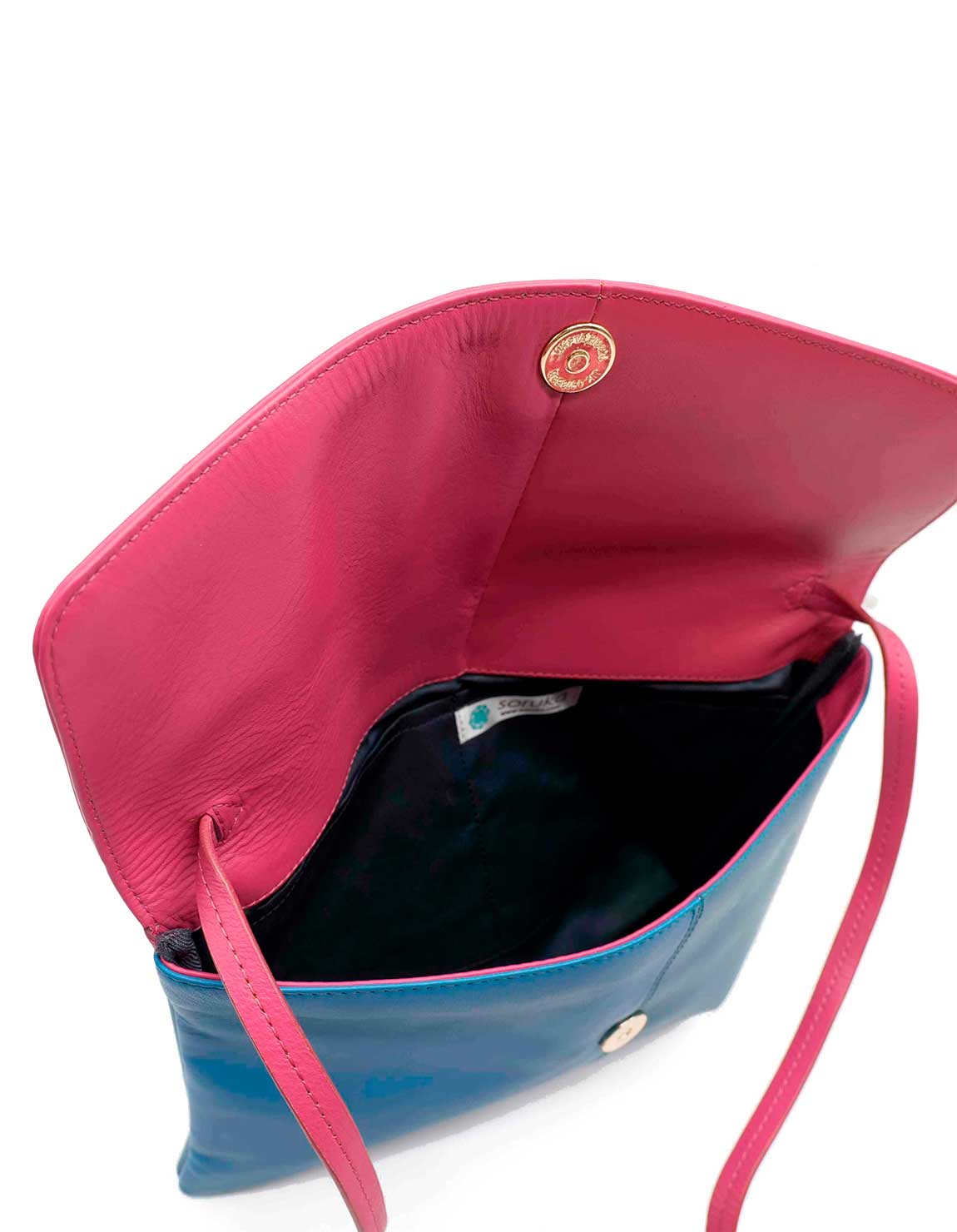soruka-chromatic-crossbody-bags-umh-ngetasche-blau-rot-leder image 4
