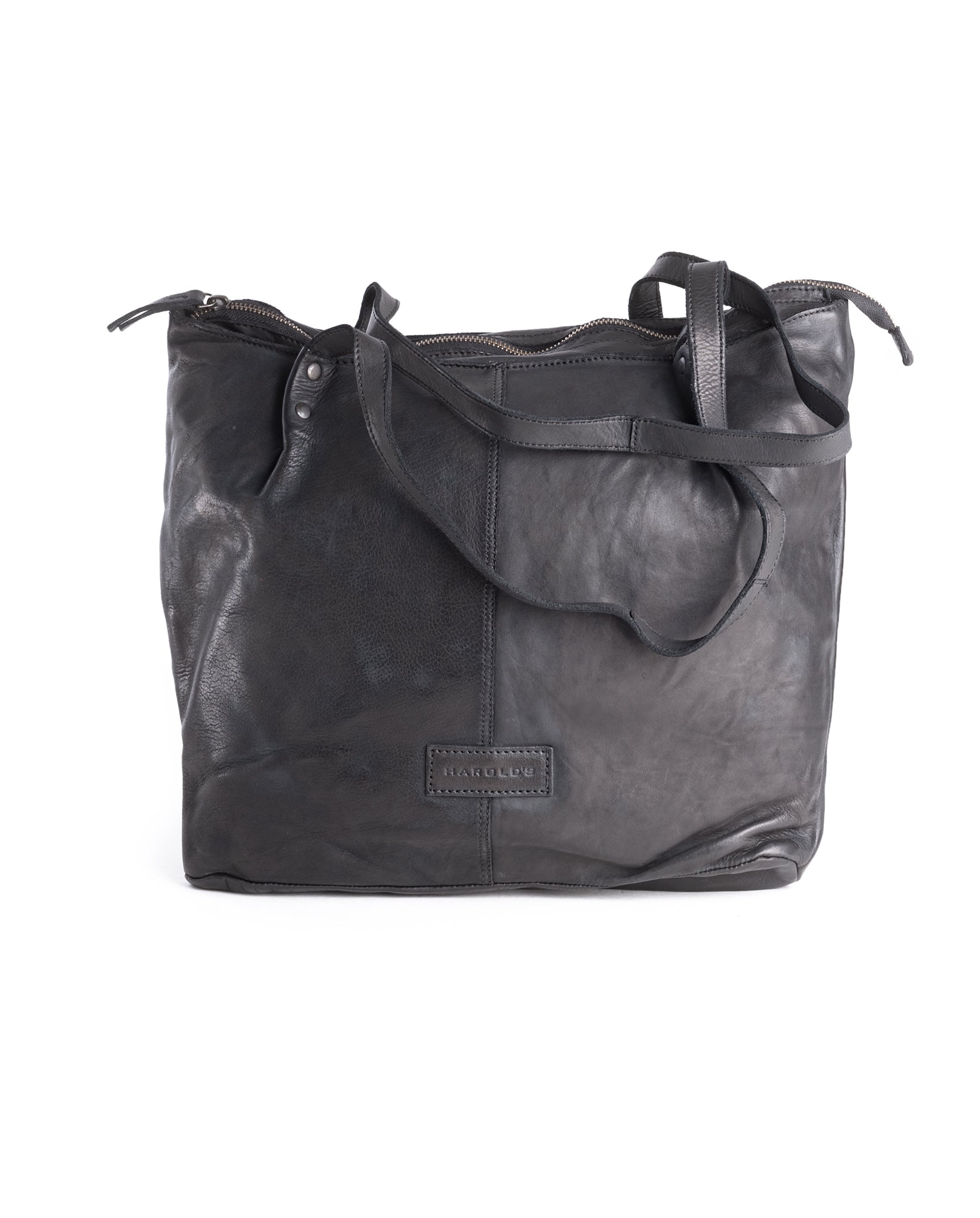 harolds-submarine-shopper-l-ledershopper-schwarz-leicht image 6