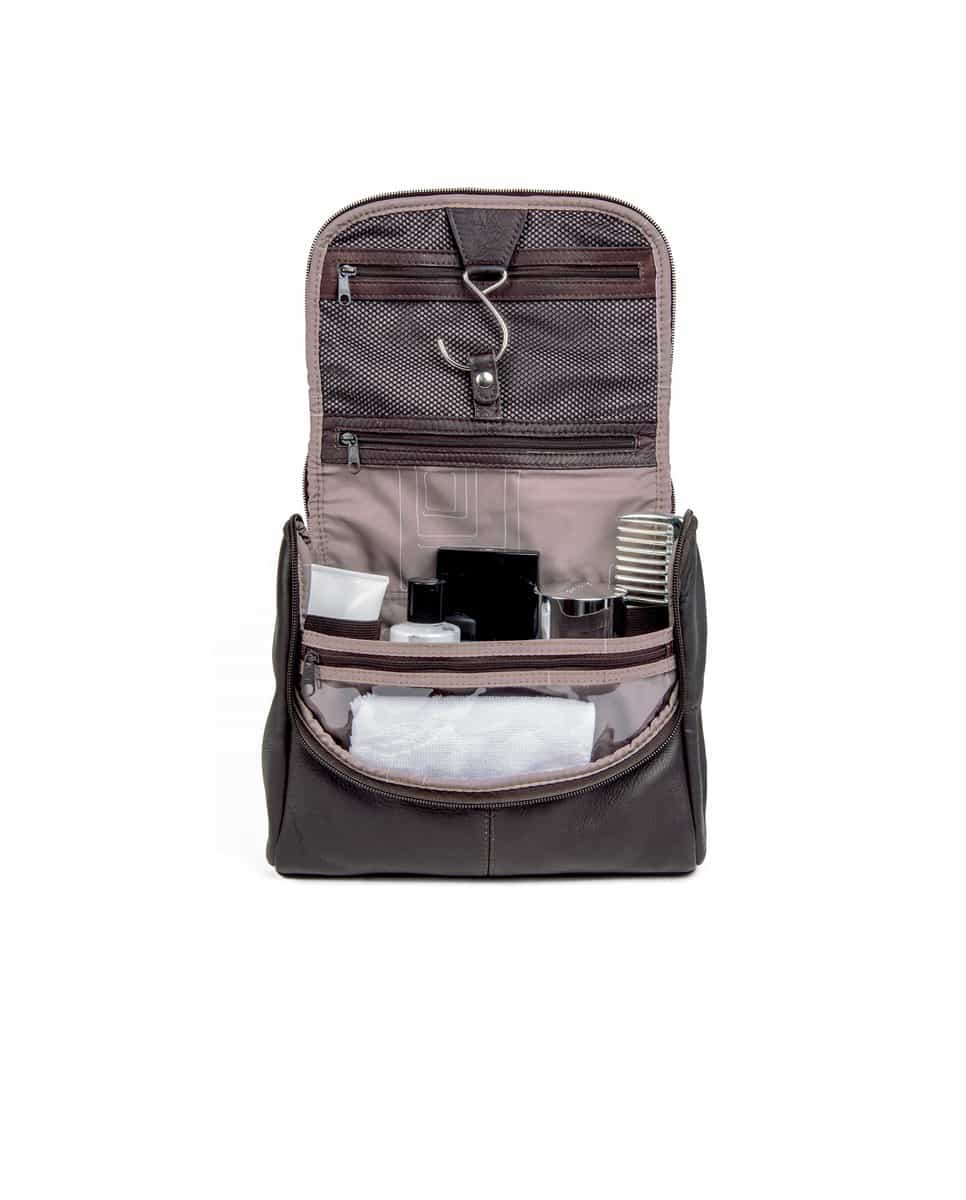 harolds-country-toilet-bag-medium-kulturbeutel-leder-schwarz-haken image 2