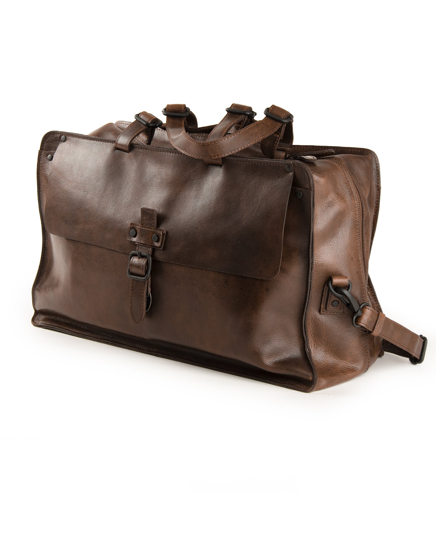 harolds-aberdeen-weekender-lederreisetasche-schwarz image 4
