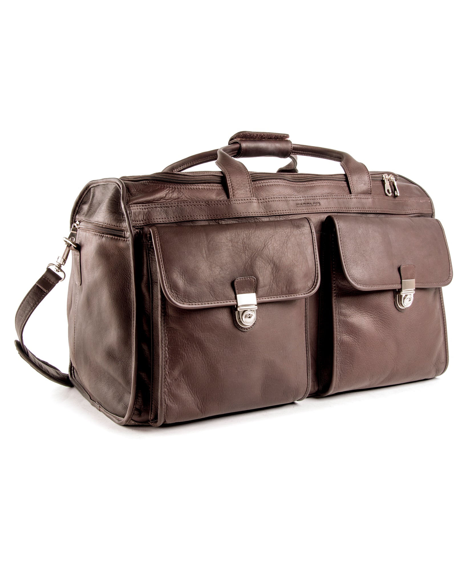 harolds-country-travelbag-medium-reisetasche-schwarz-leder image 3