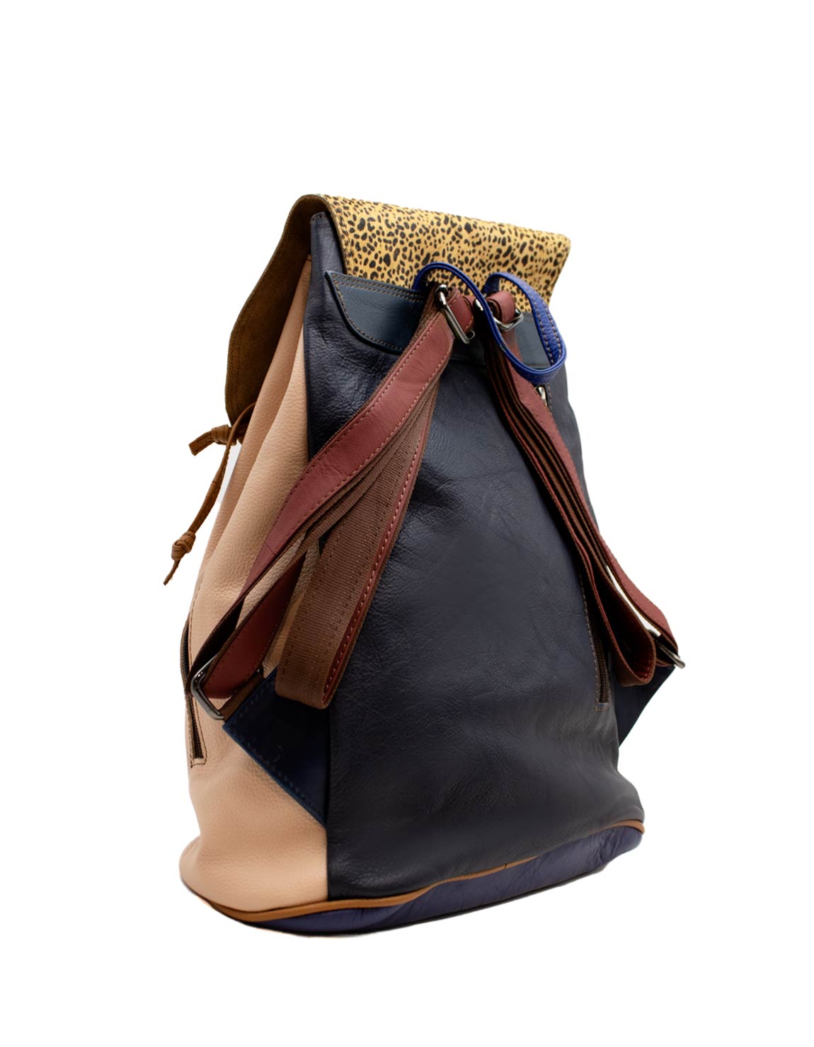 soruka-pisa-rucksack-leder-rosa-animal-print image 3