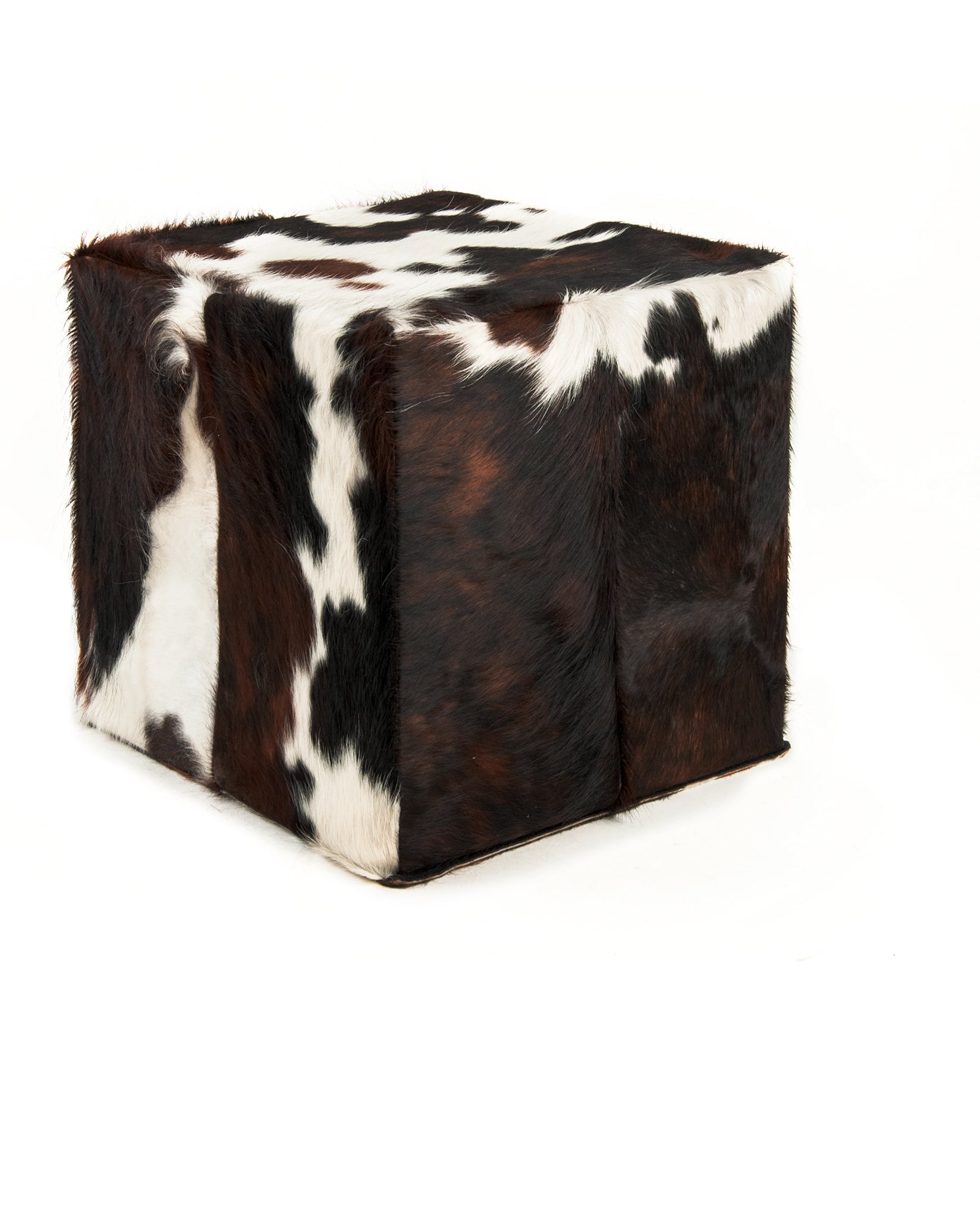 harolds-cube-skin-sitzw-rfel-schwarz-weiss-kuhfell-40-cm image 2