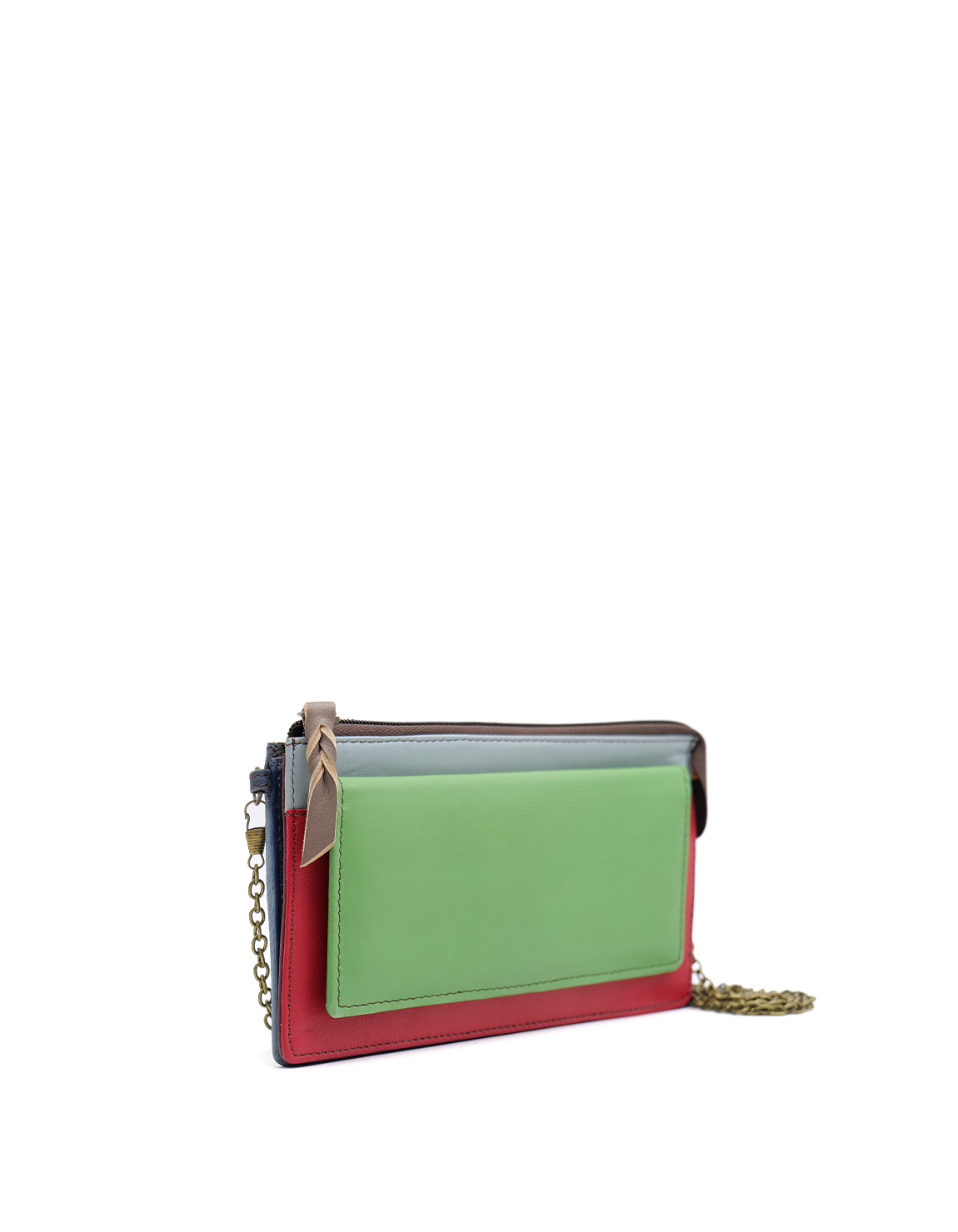 soruka-mons-clutch-abendtasche-rot-kette-leder image 3