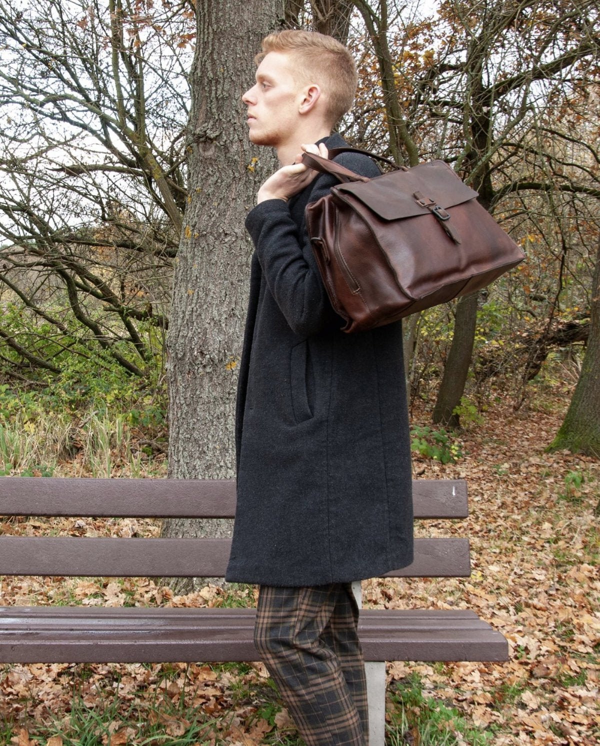 harolds-aberdeen-weekender-lederreisetasche-schwarz image 5