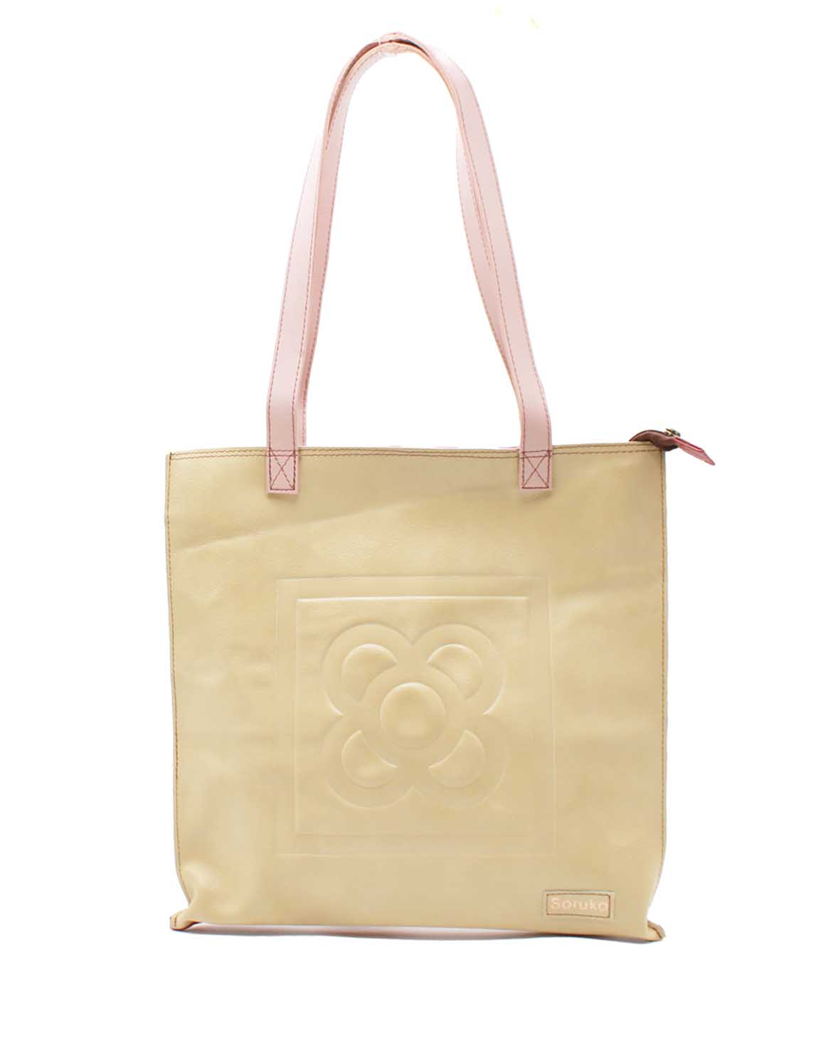 soruka-barceloneta-shopper-rot-gelb-wende-tasche-leder image 3