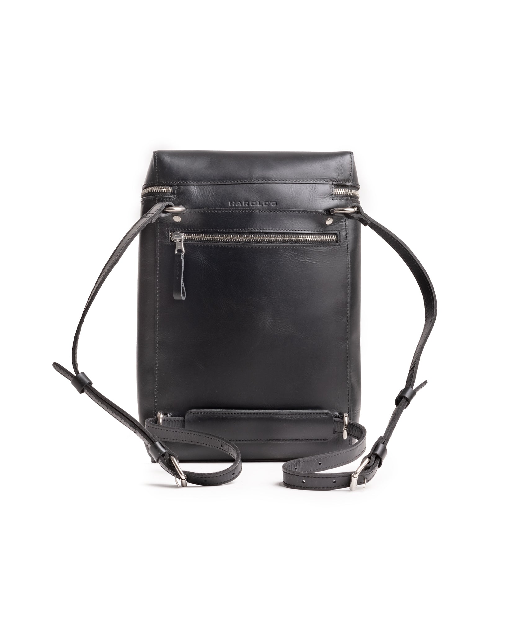 harolds-box-backpack-leder-rucksack-schwarz-omega-22x33-cm image 7