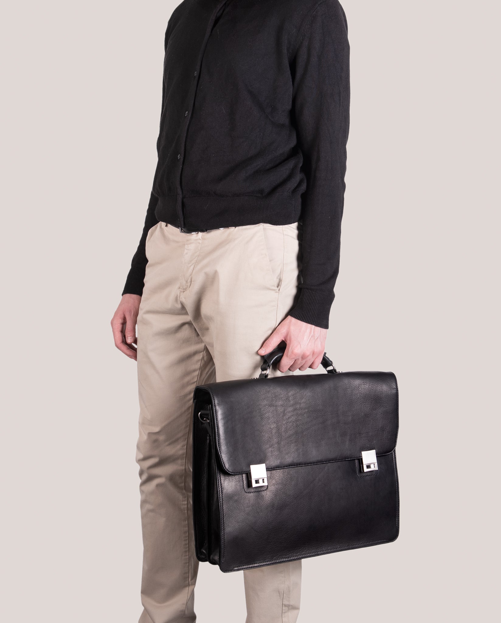 harolds-country-notebook-briefcase-large-aktentasche-schwarz image 2